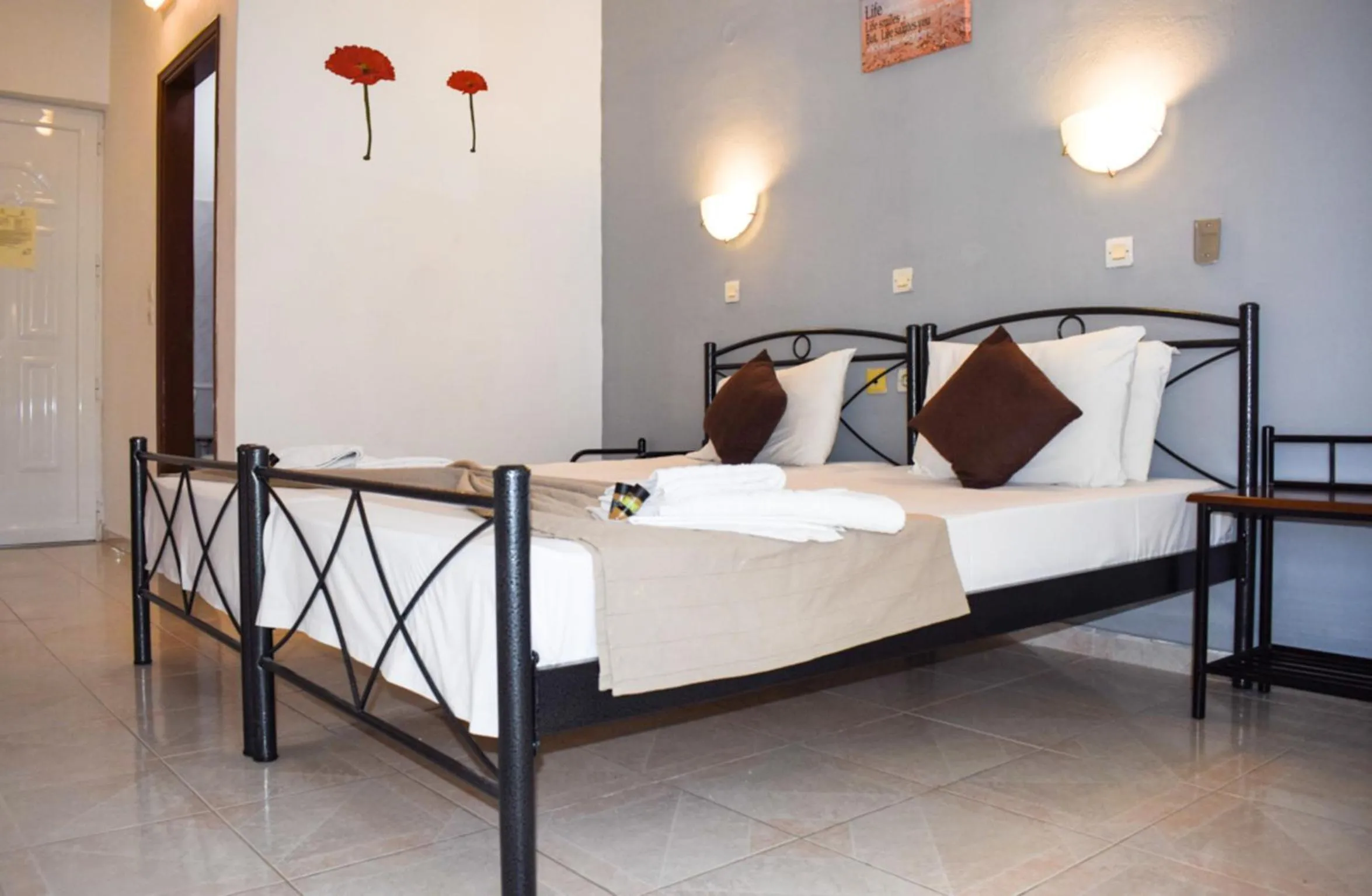 Bed in White Palace Studios