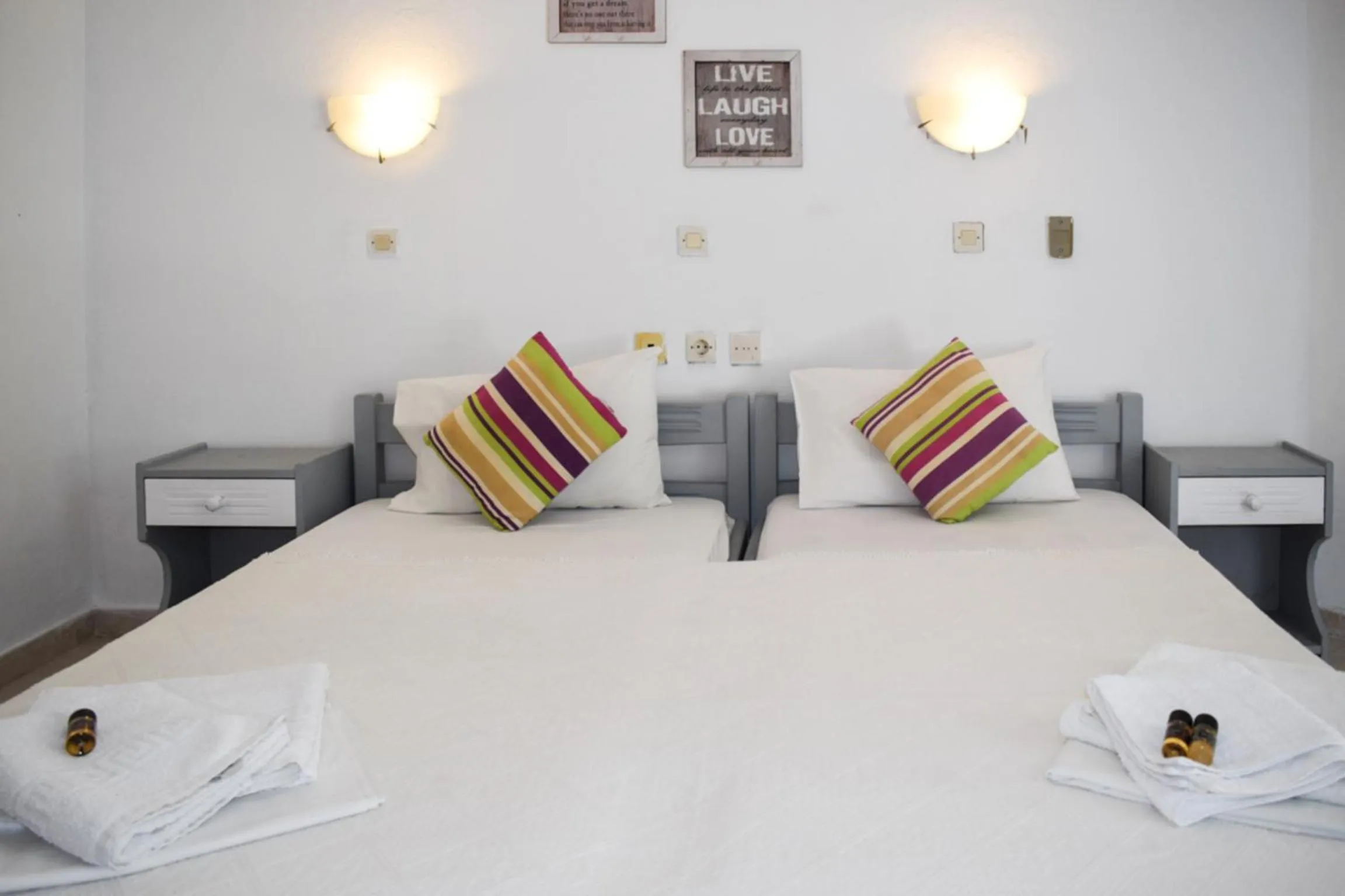 Bed in White Palace Studios