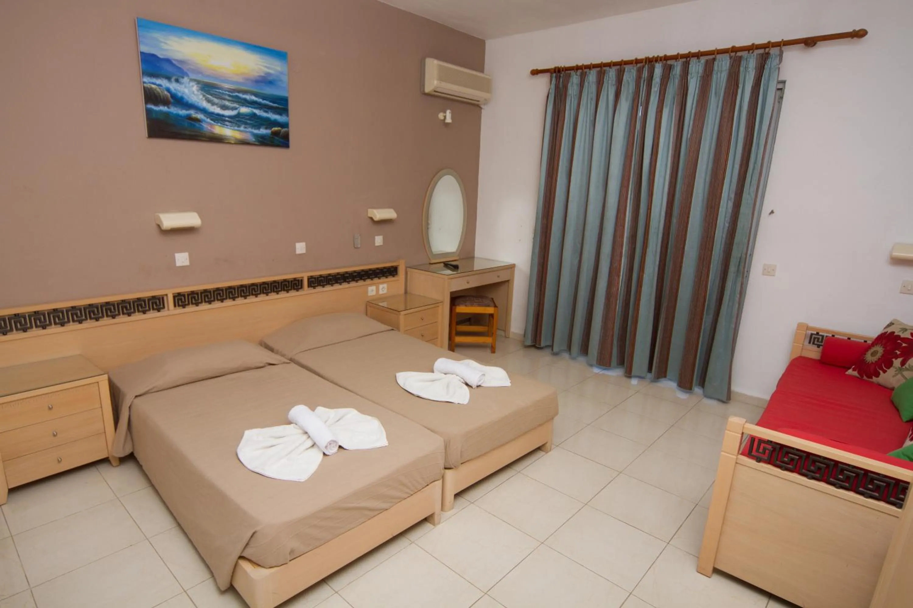 Bed in White Palace Studios