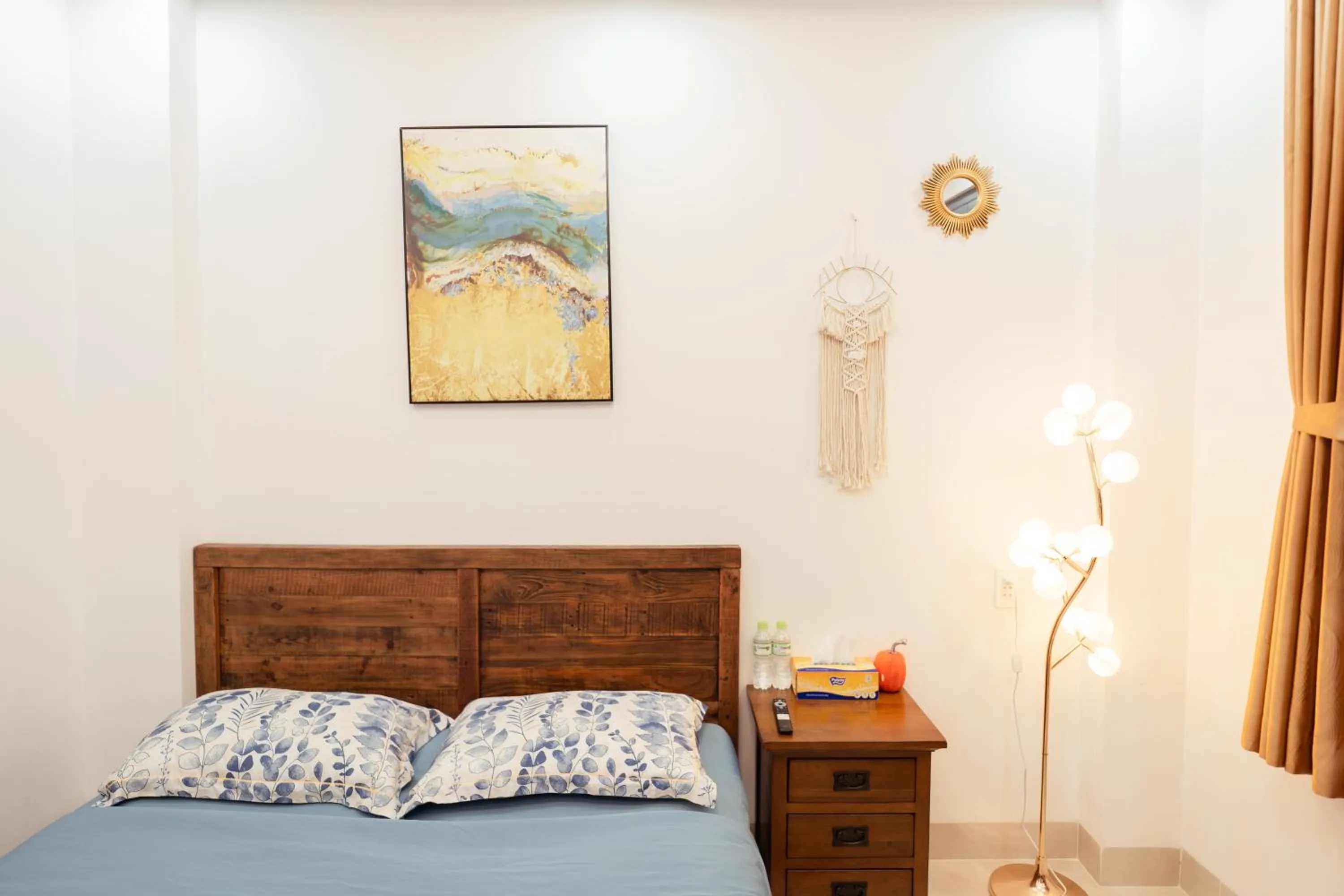 Bed in The Sophia Apartment - Thao Dien Central