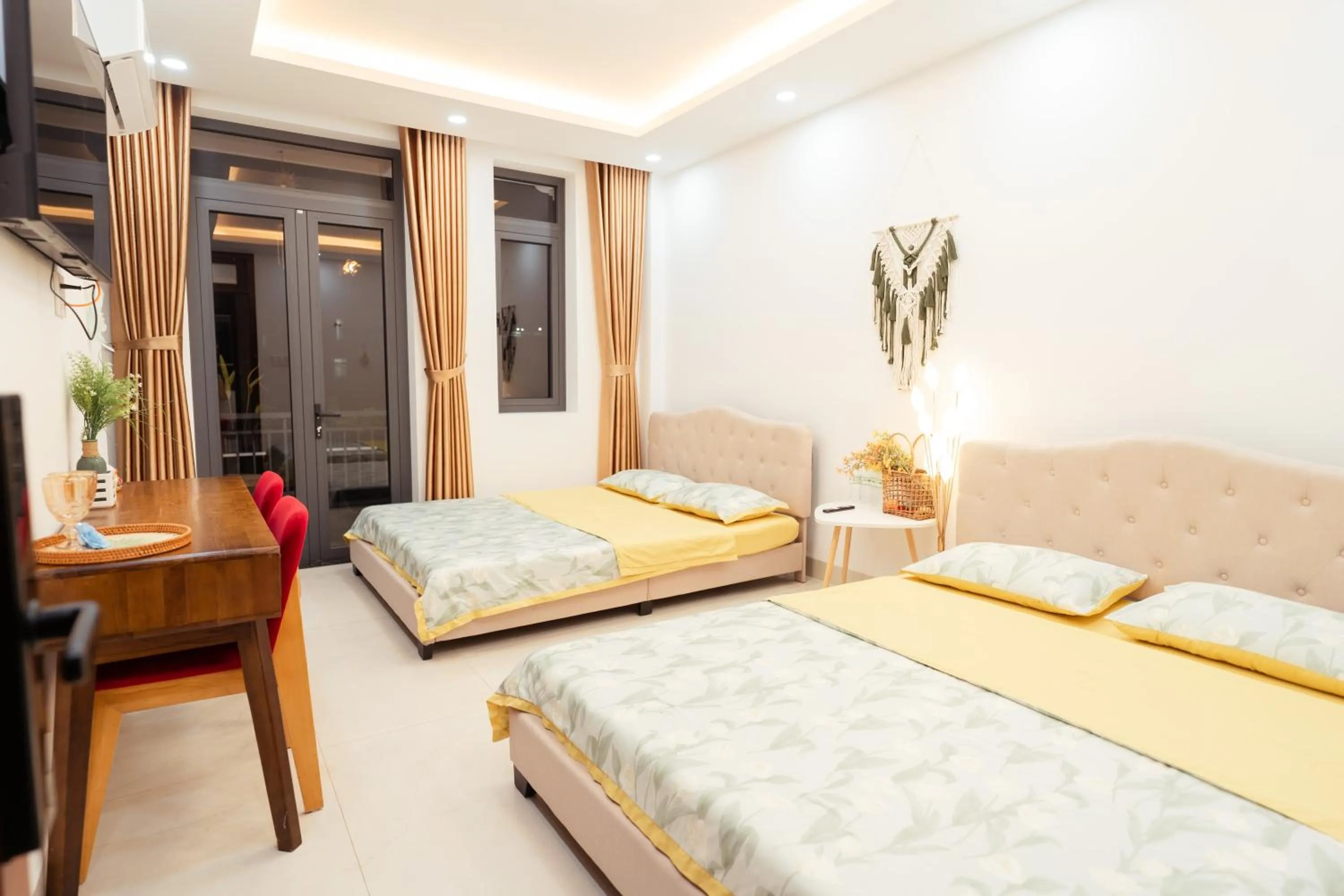 Bed in The Sophia Apartment - Thao Dien Central