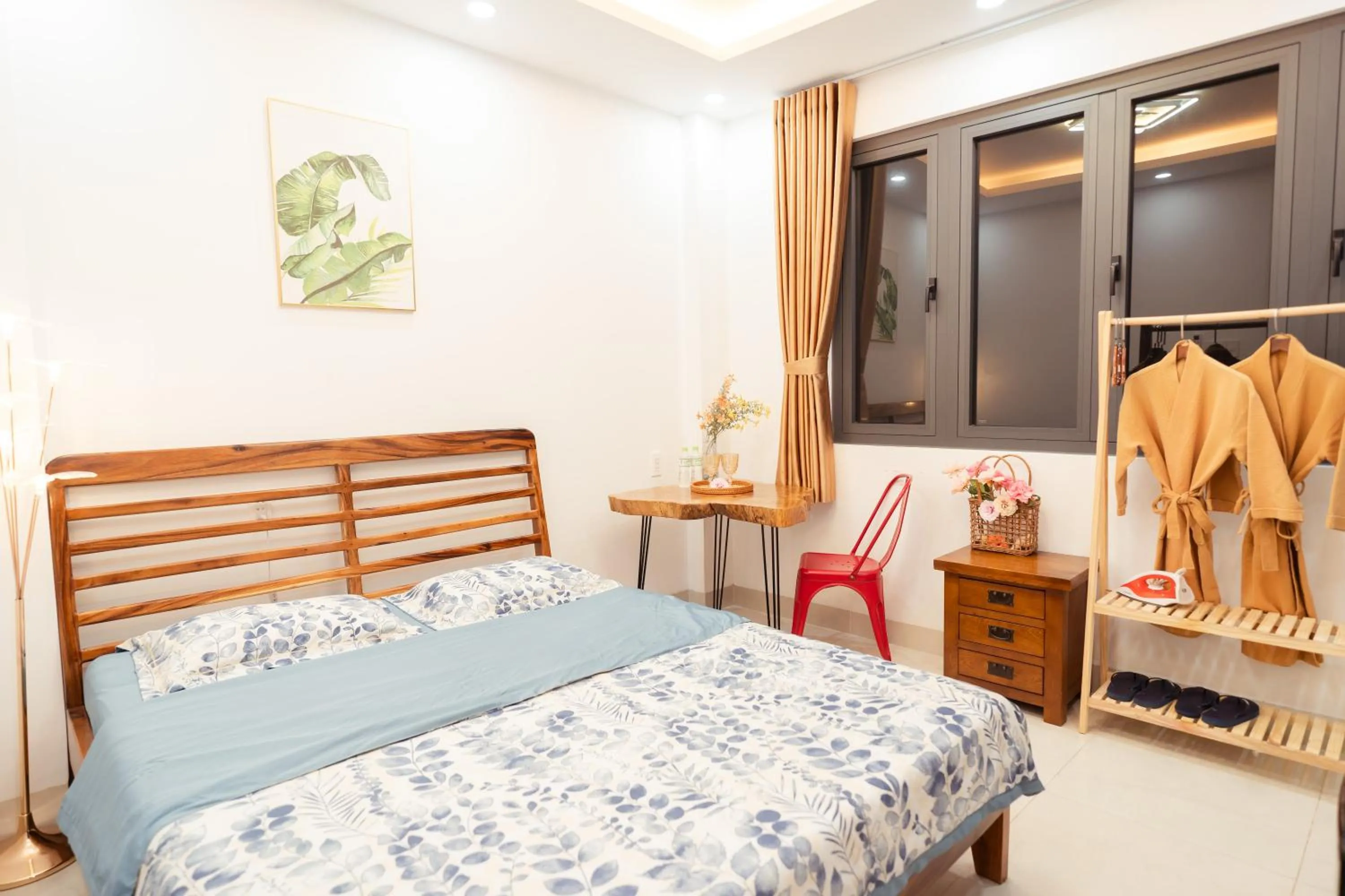 Bed in The Sophia Apartment - Thao Dien Central