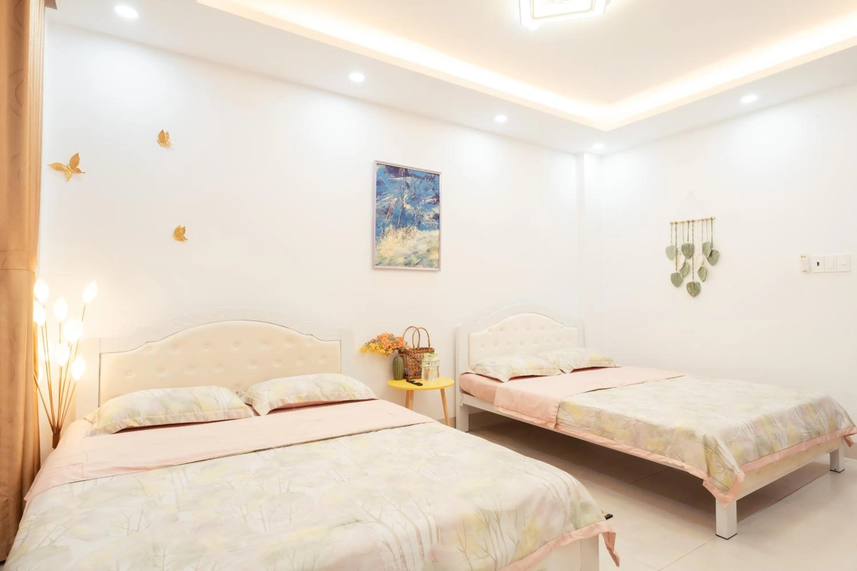 Bedroom, Bed in The Sophia Apartment - Thao Dien Central