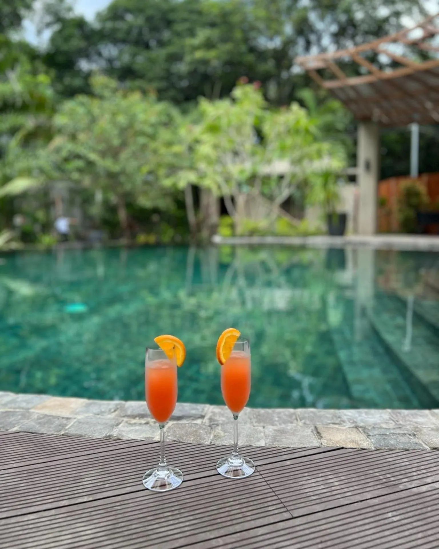 Swimming pool in Hotel Dumaguete