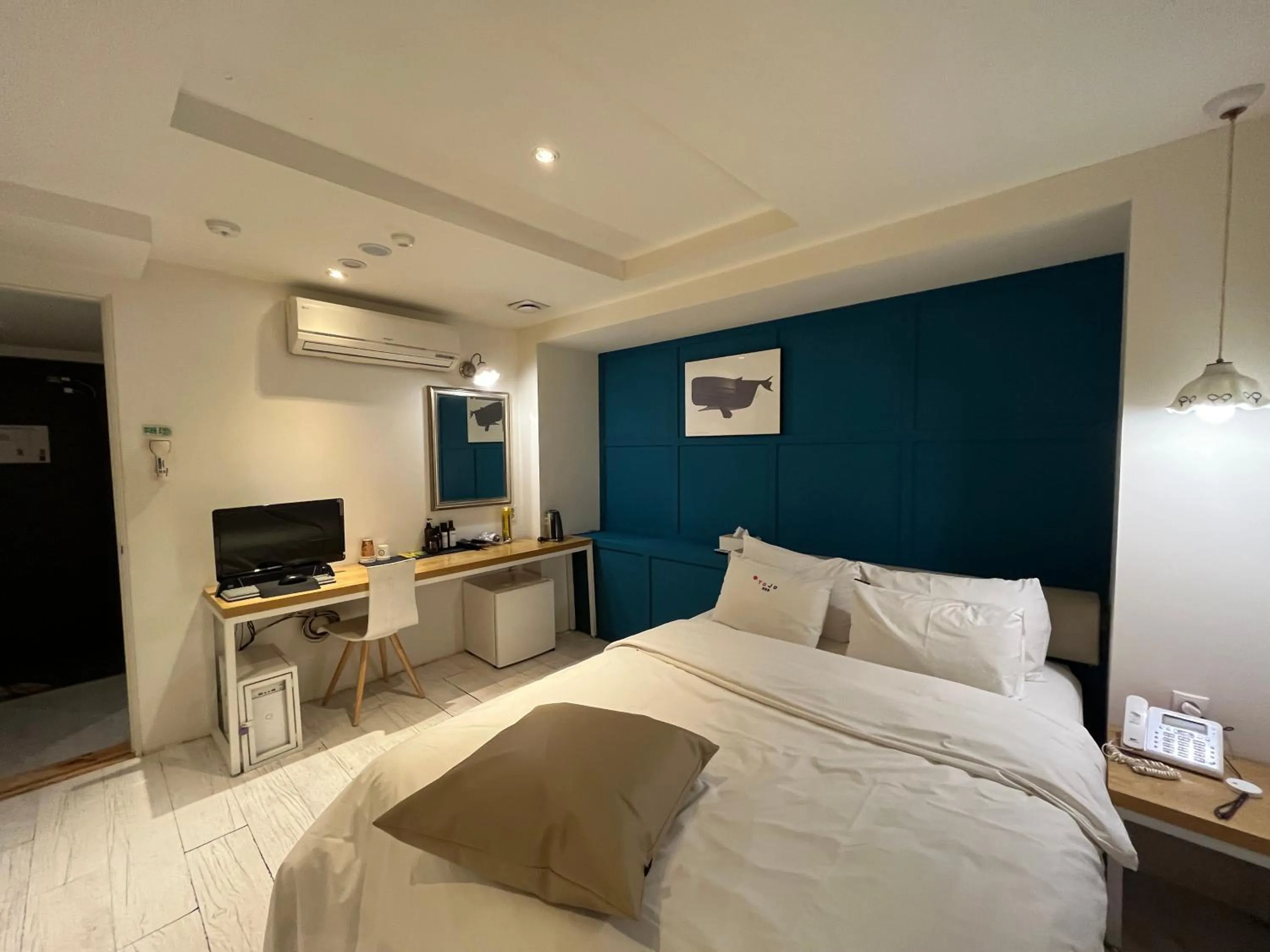 Bed in Hotel Yaja Hwajeong Station