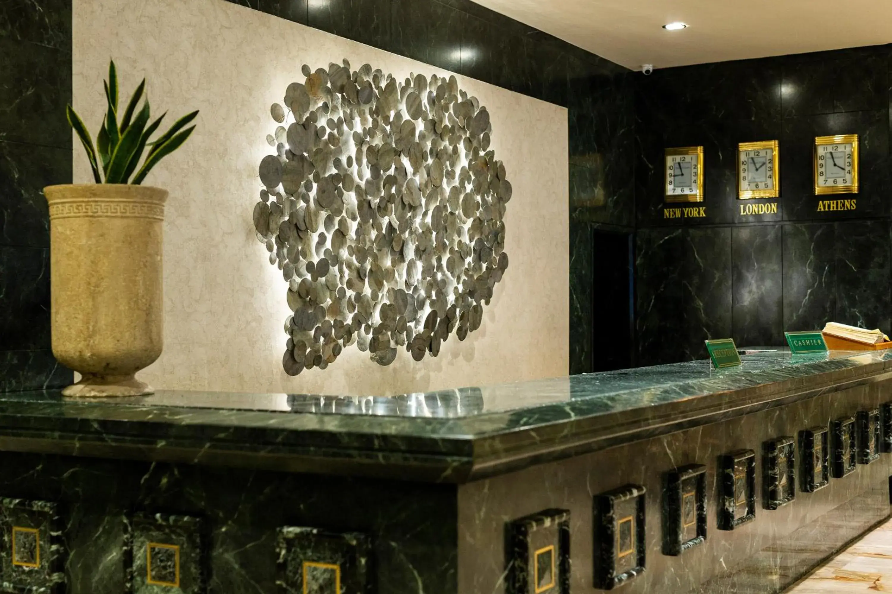 Lobby or reception in Divani Palace Acropolis Lobby or reception in Divani Palace Acropolis