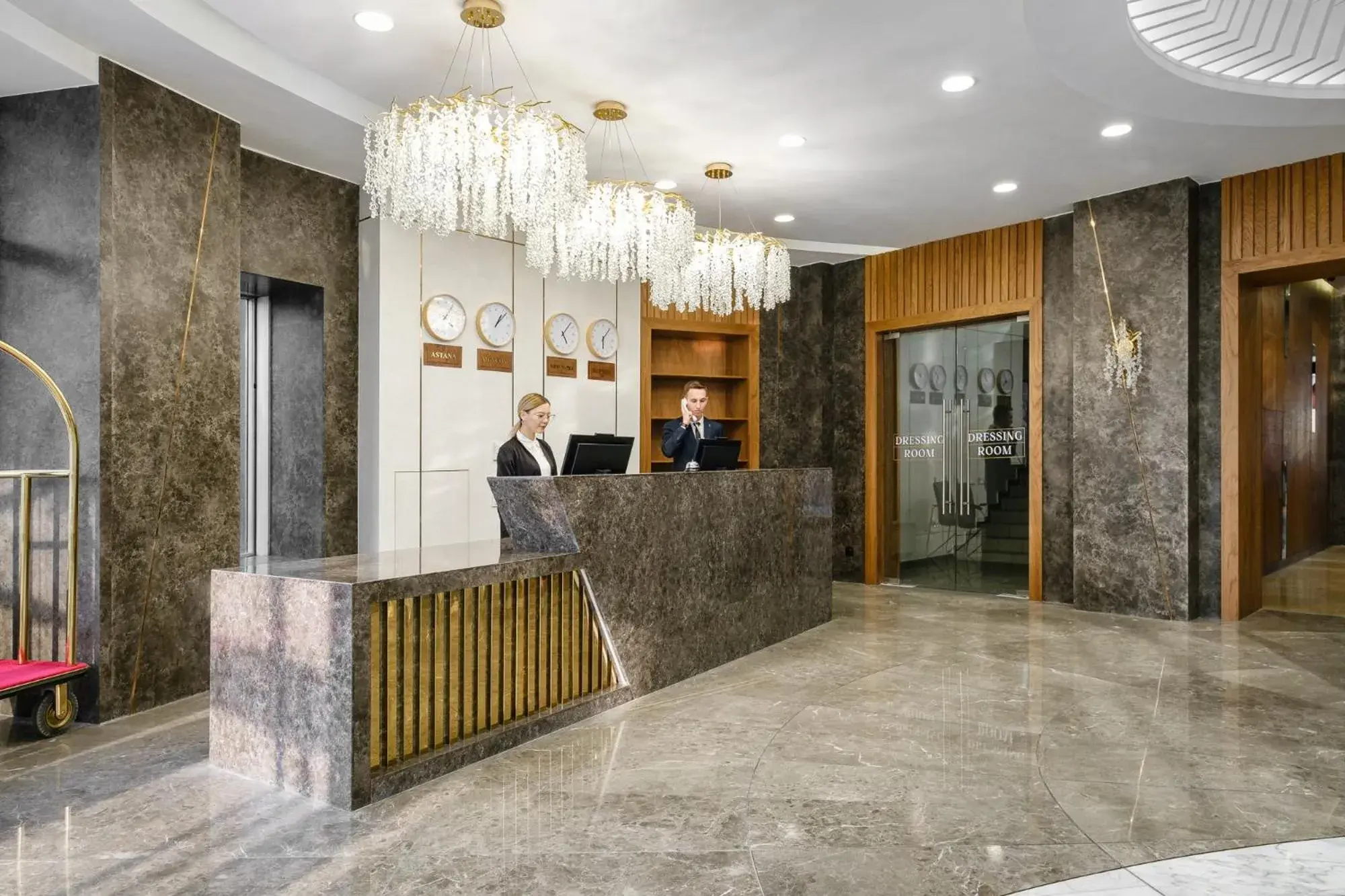 Lobby or reception in Grand Mildom Hotel Lobby or reception in Grand Mildom Hotel