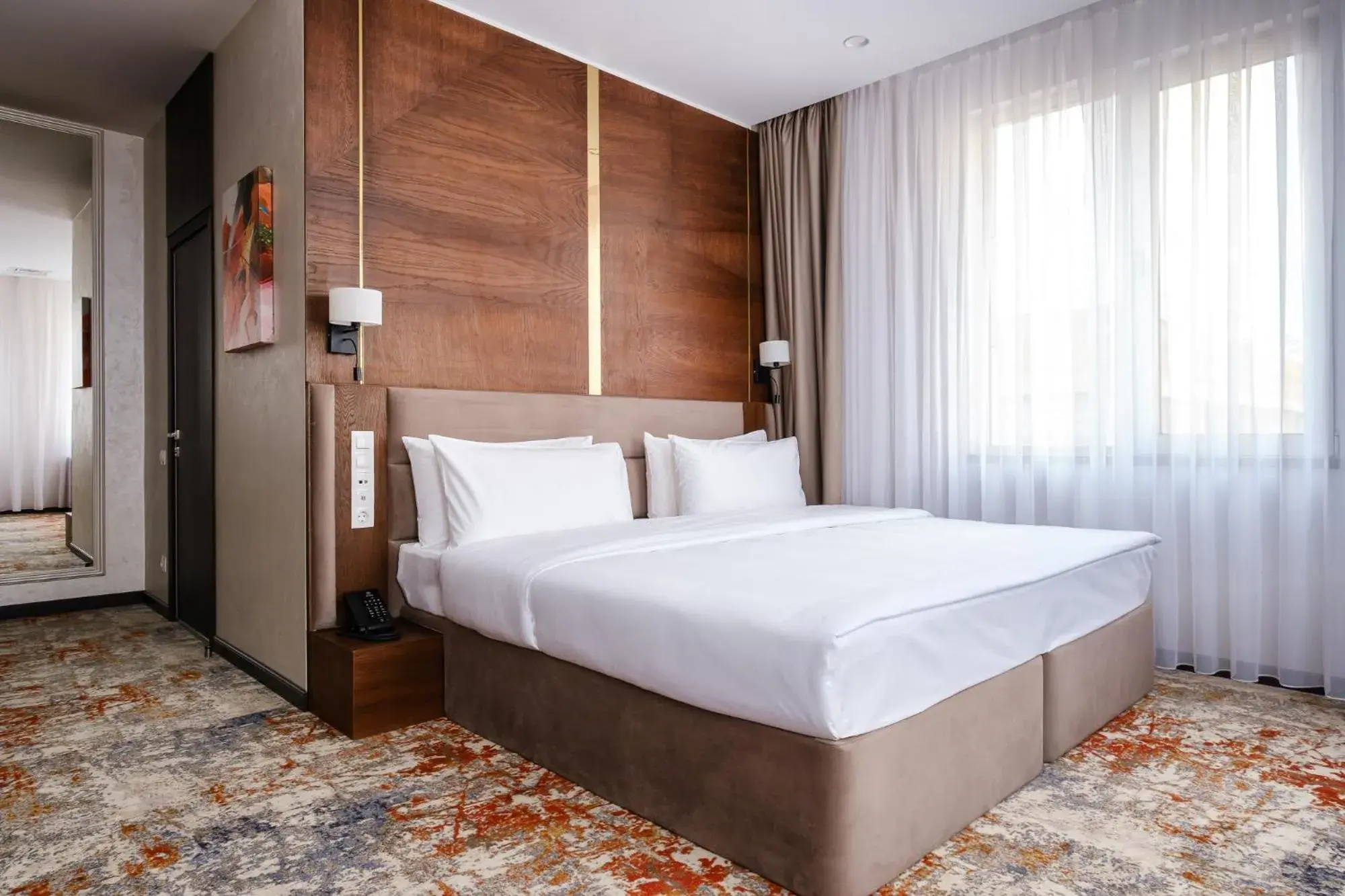 Photo of the whole room, Bed in Grand Mildom Hotel Photo of the whole room, Bed in Grand Mildom Hotel