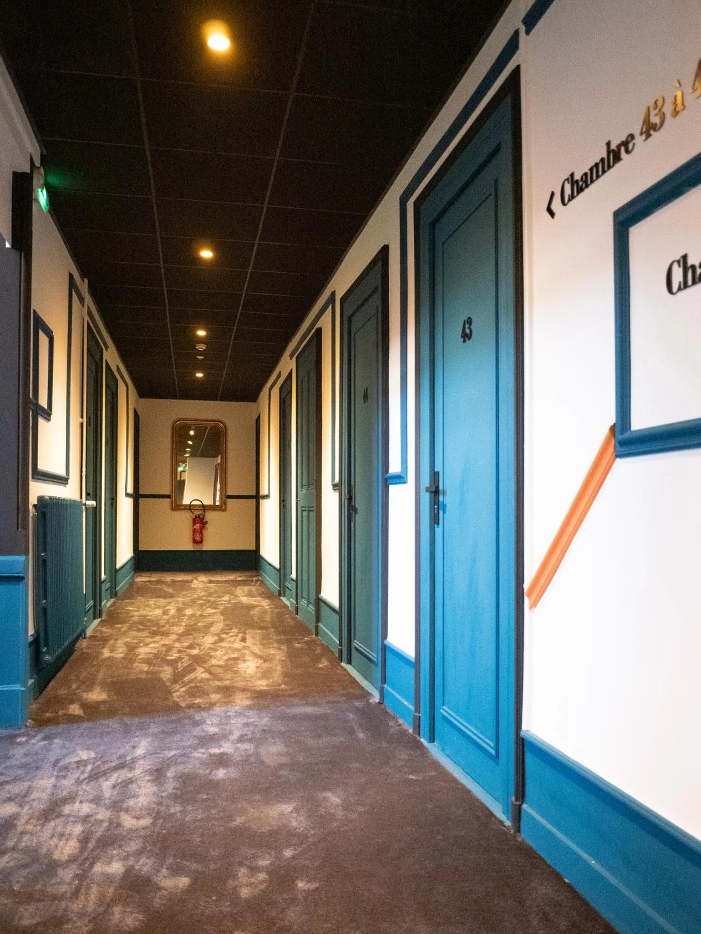 Lobby or reception in Hôtel Gallia