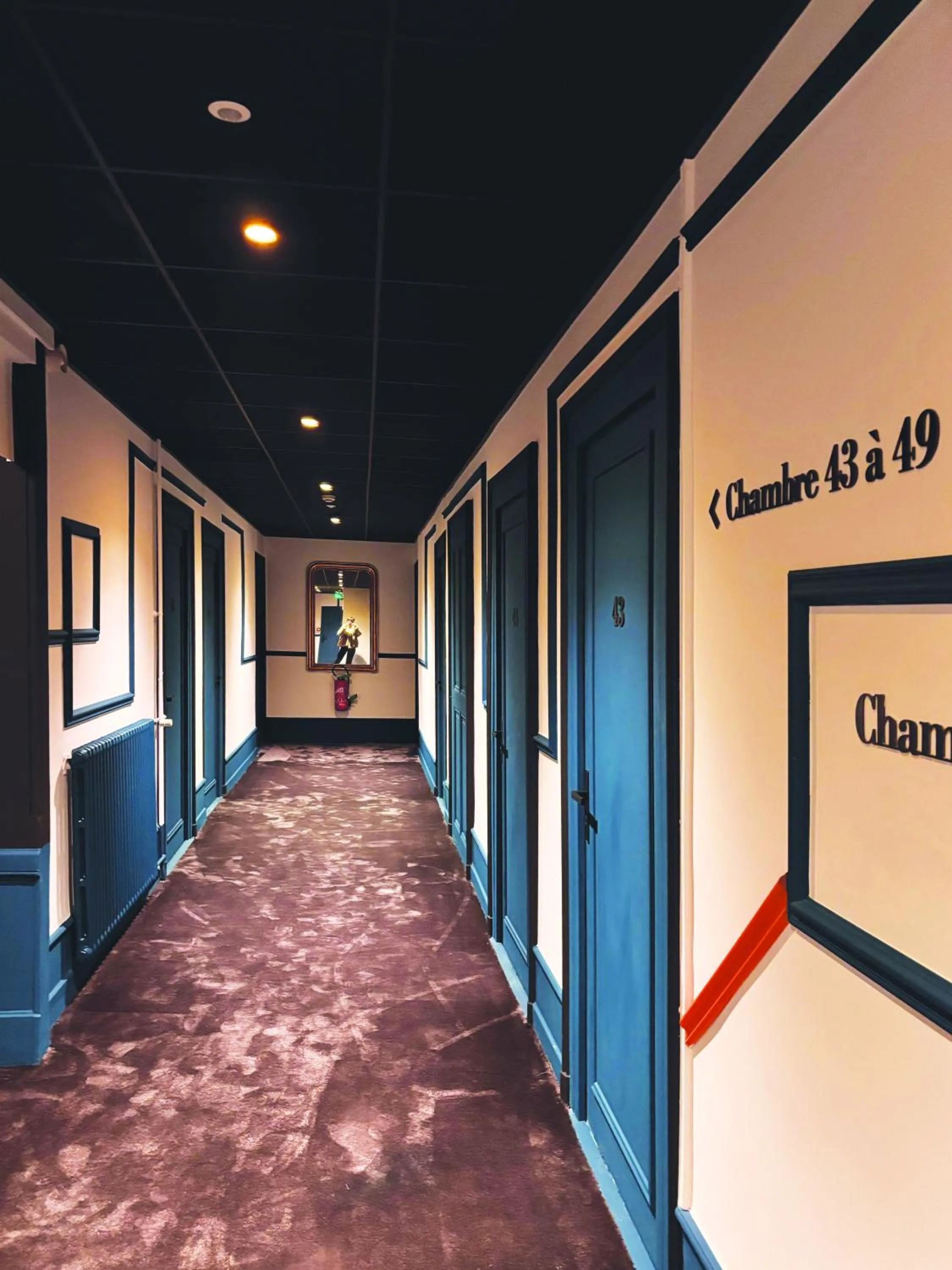 Lobby or reception in Hôtel Gallia