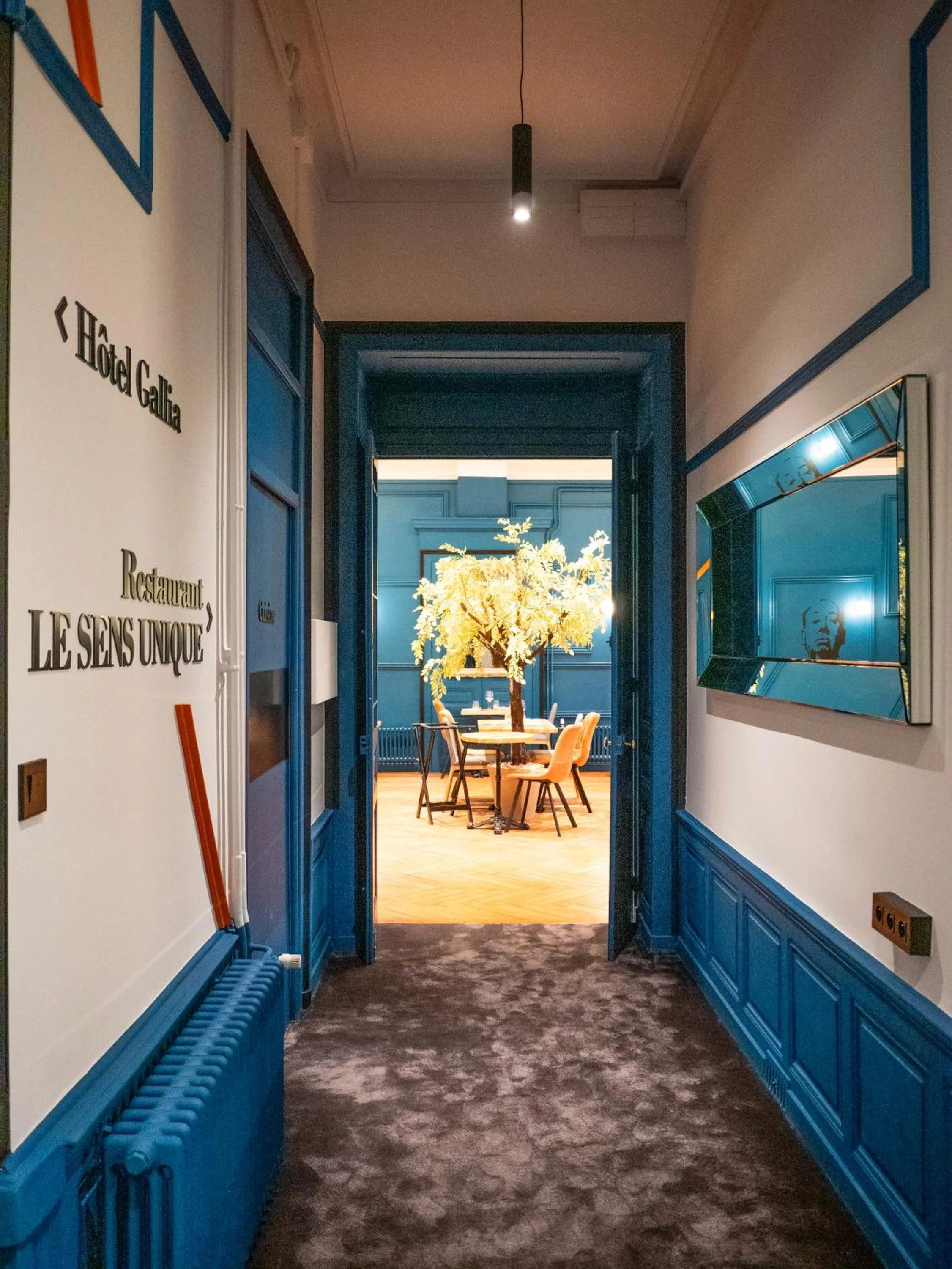 Lobby or reception in Hôtel Gallia