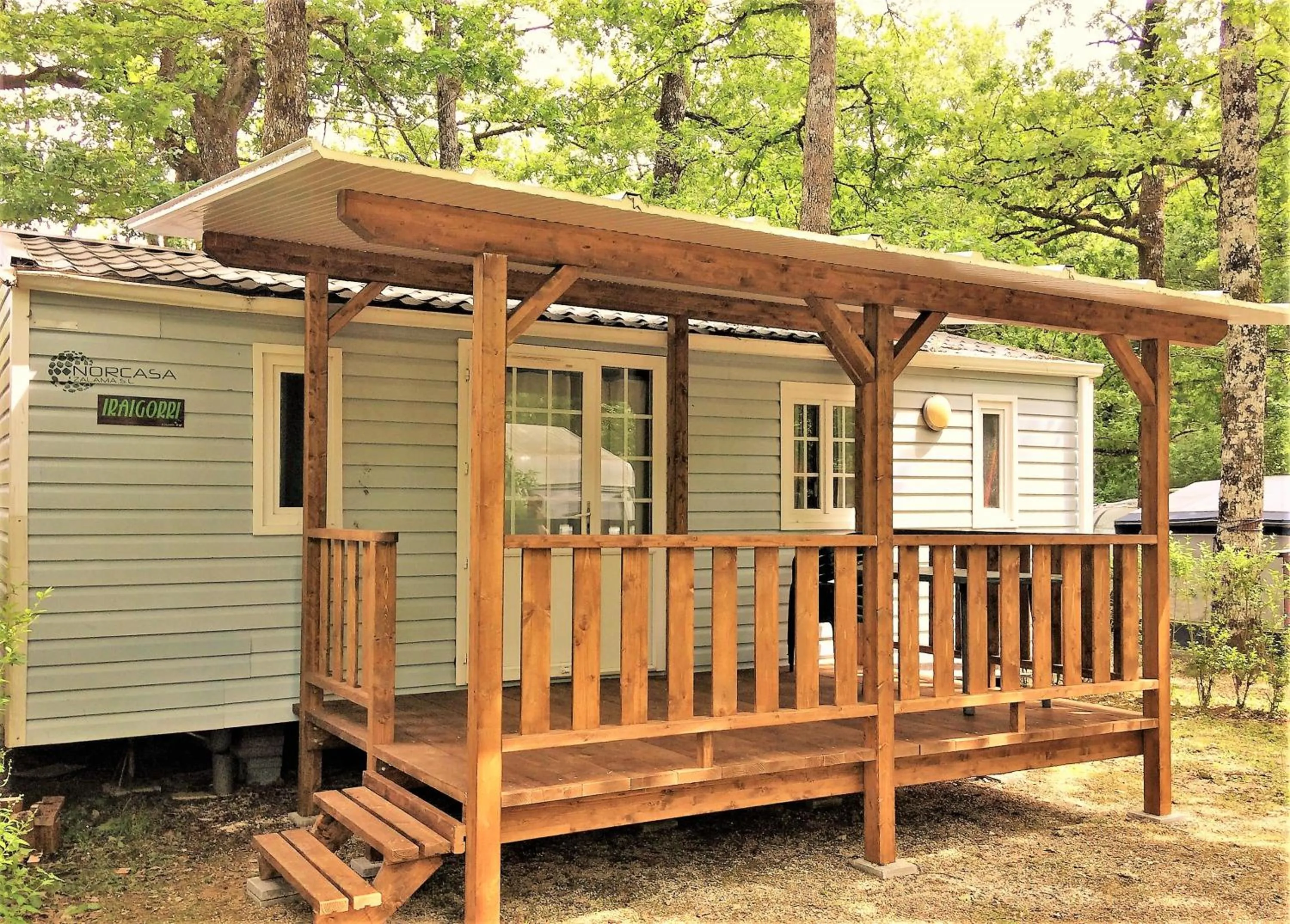 Garden in CAMPING ETXARRI