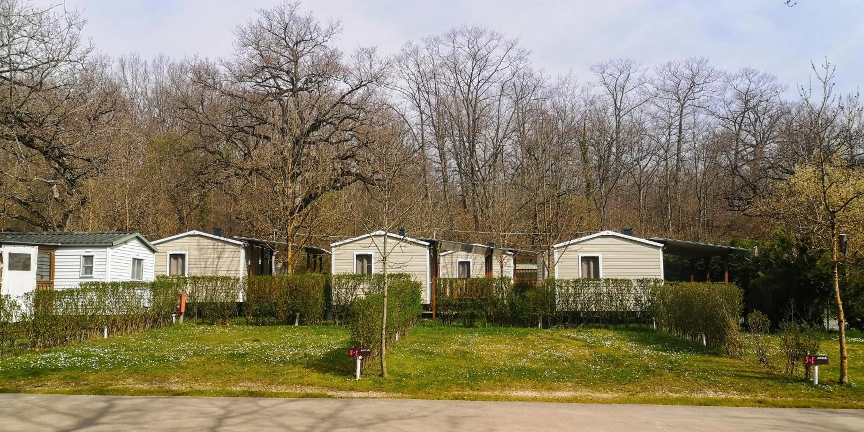 Garden view in CAMPING ETXARRI