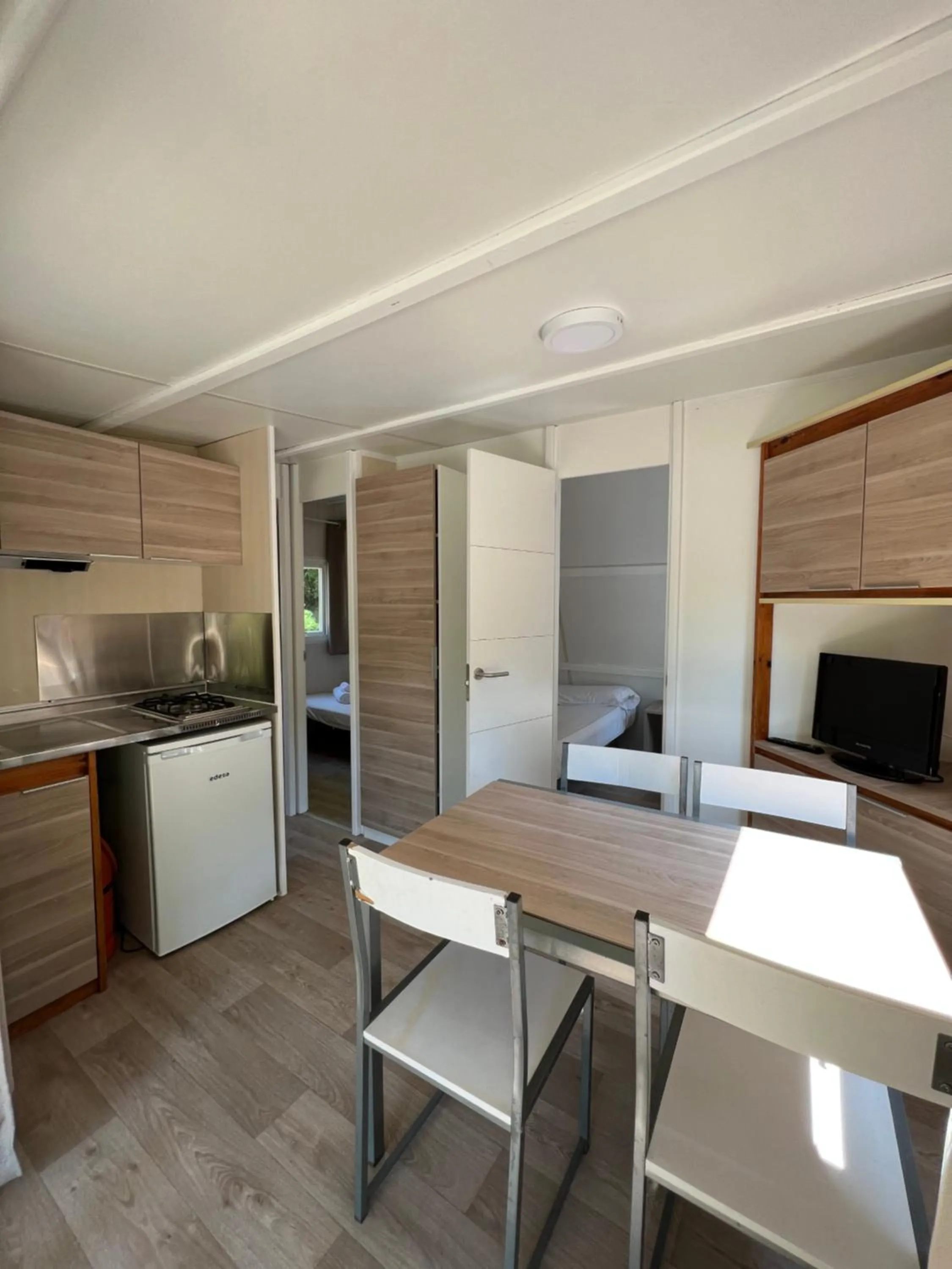 Kitchen or kitchenette in CAMPING ETXARRI