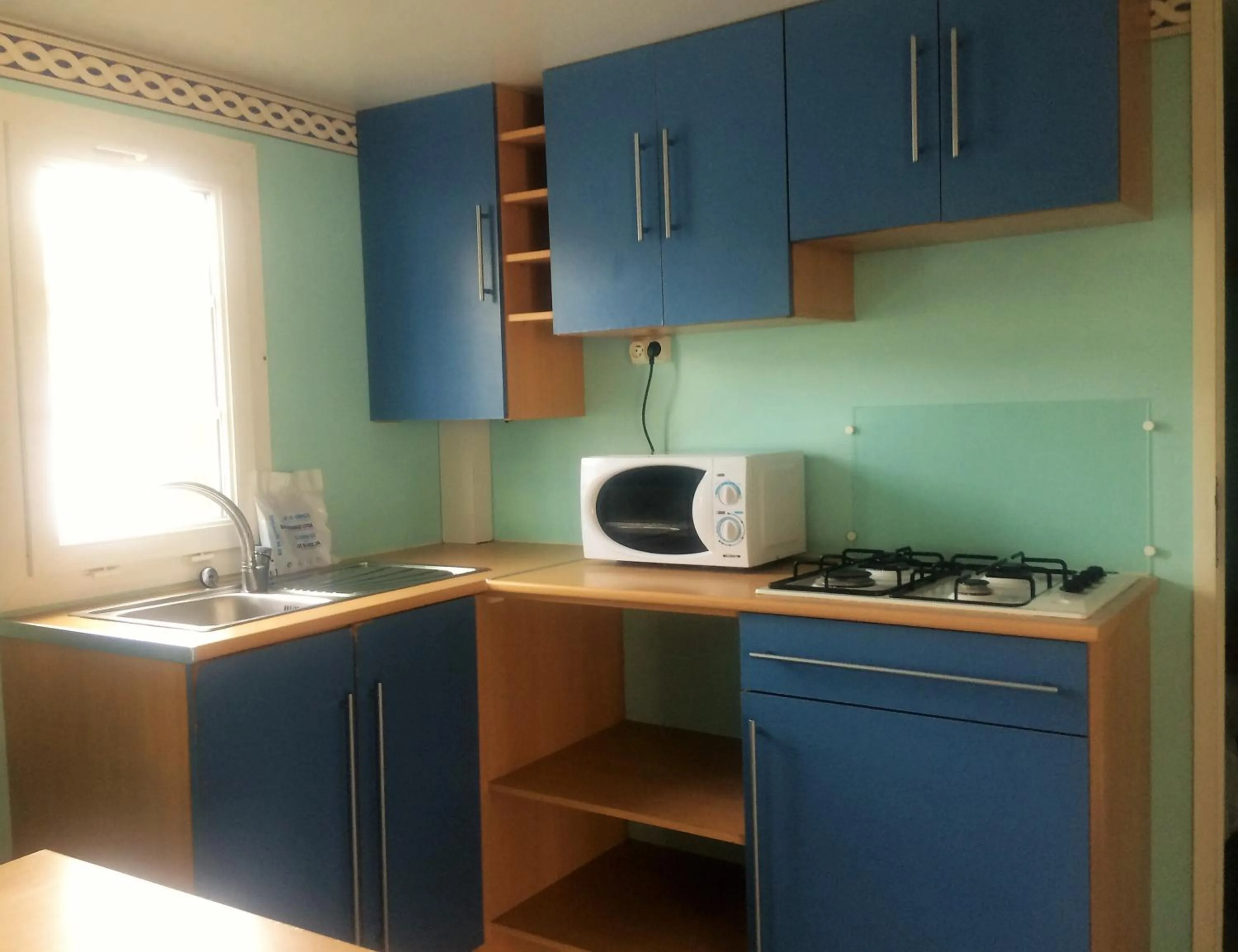 Kitchen or kitchenette in CAMPING ETXARRI