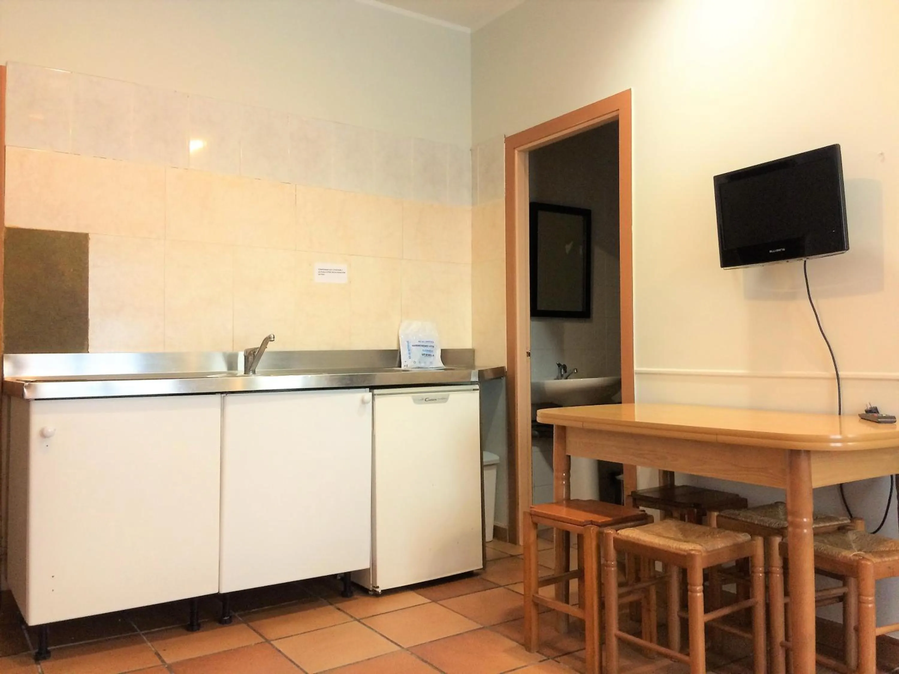 Kitchen or kitchenette in CAMPING ETXARRI