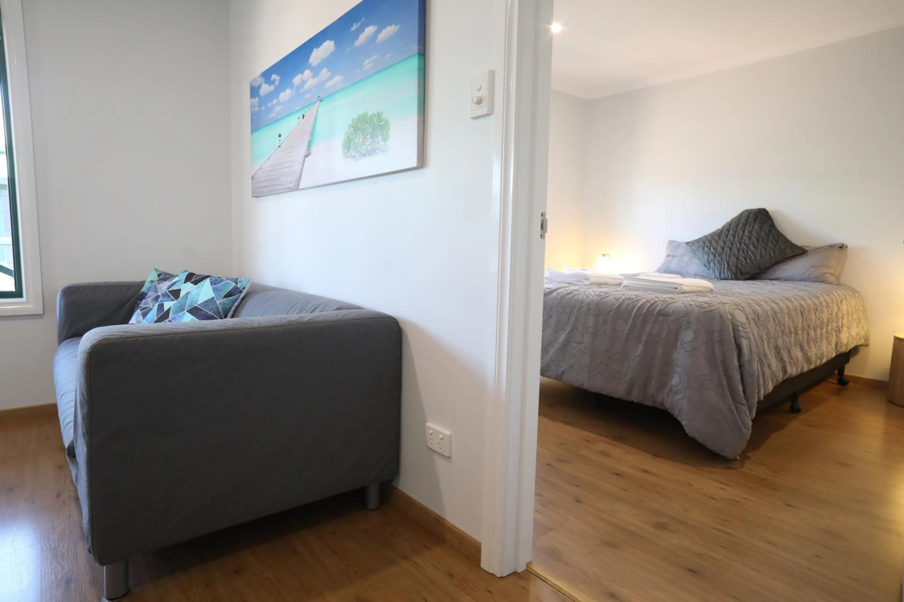 Bed in Port Lincoln Villas