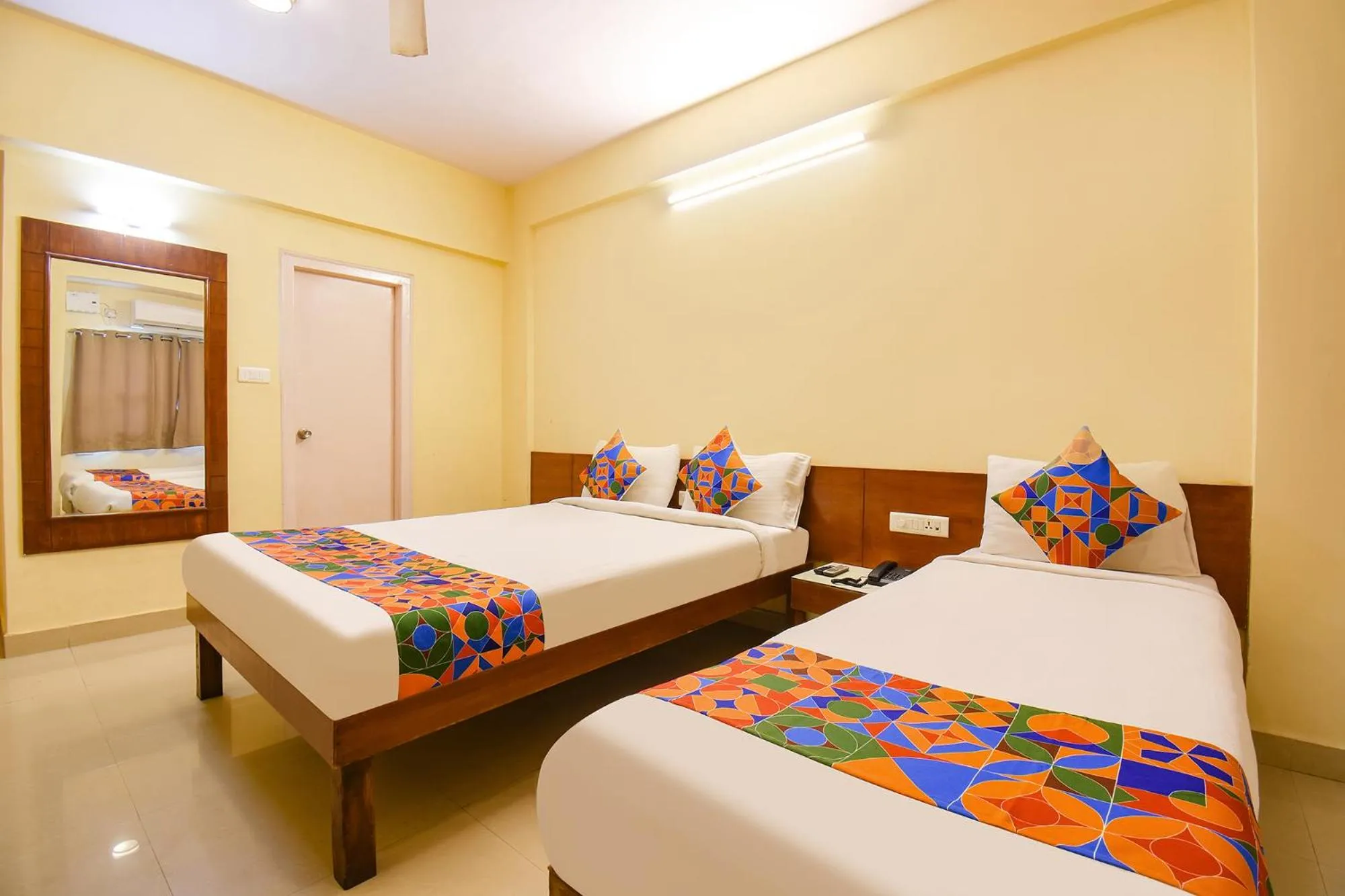 Bed in FabHotel Prime Yash Residency - Nr Lonavala Railway Station