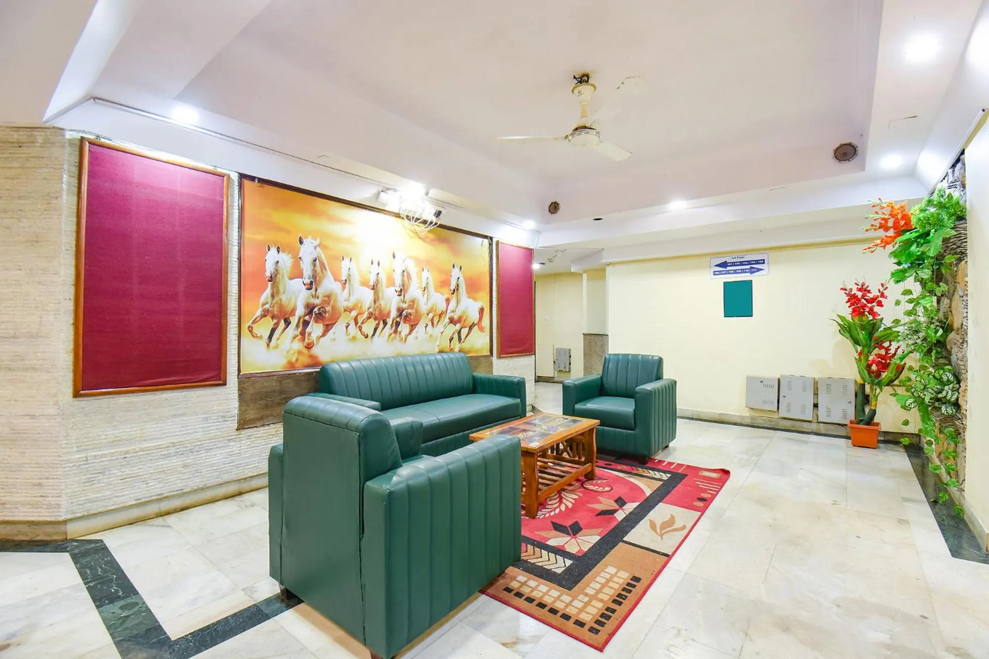 Seating area in FabHotel Prime Yash Residency - Nr Lonavala Railway Station