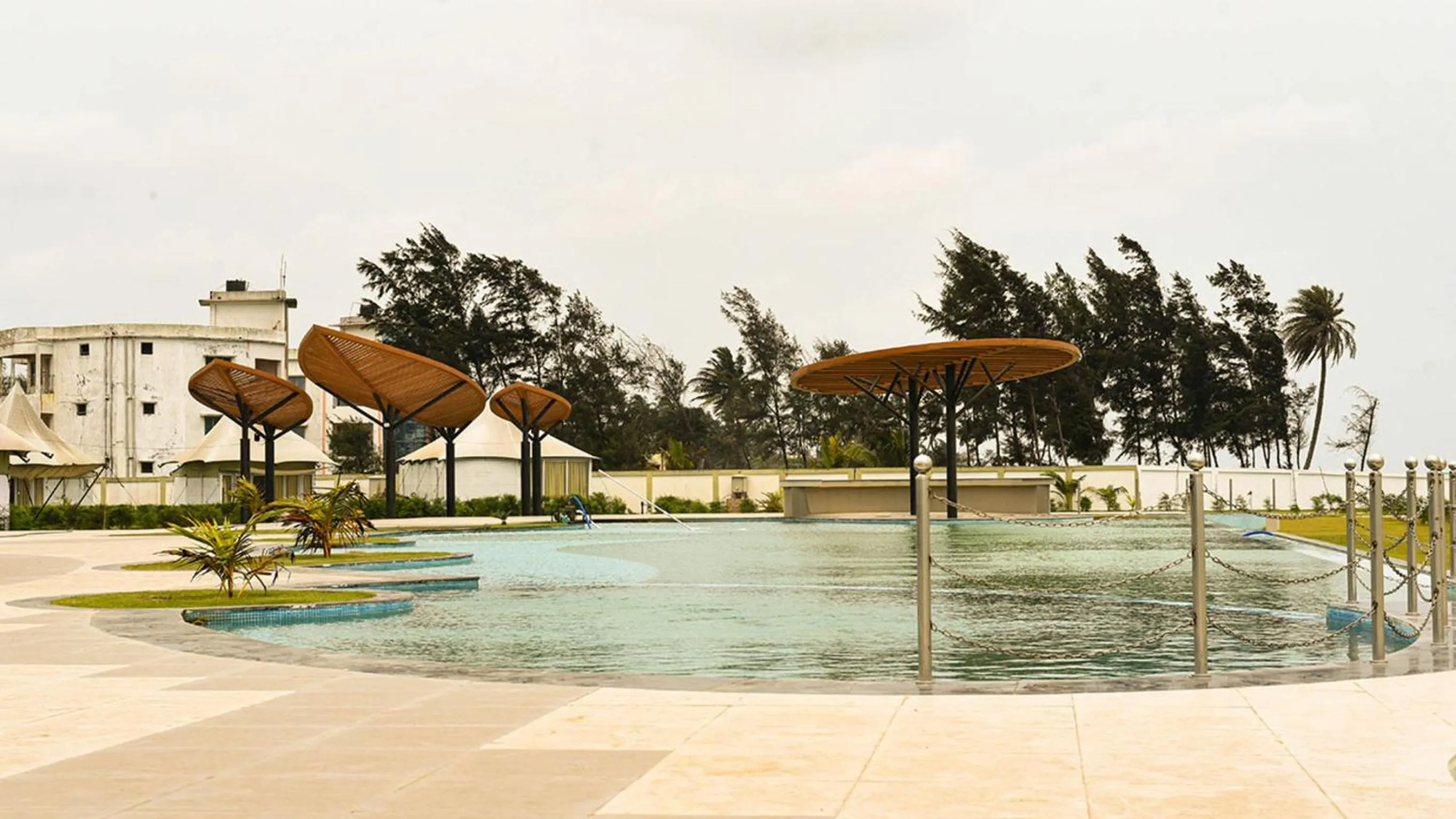 Pool view in Luxury Amar Tree Resort