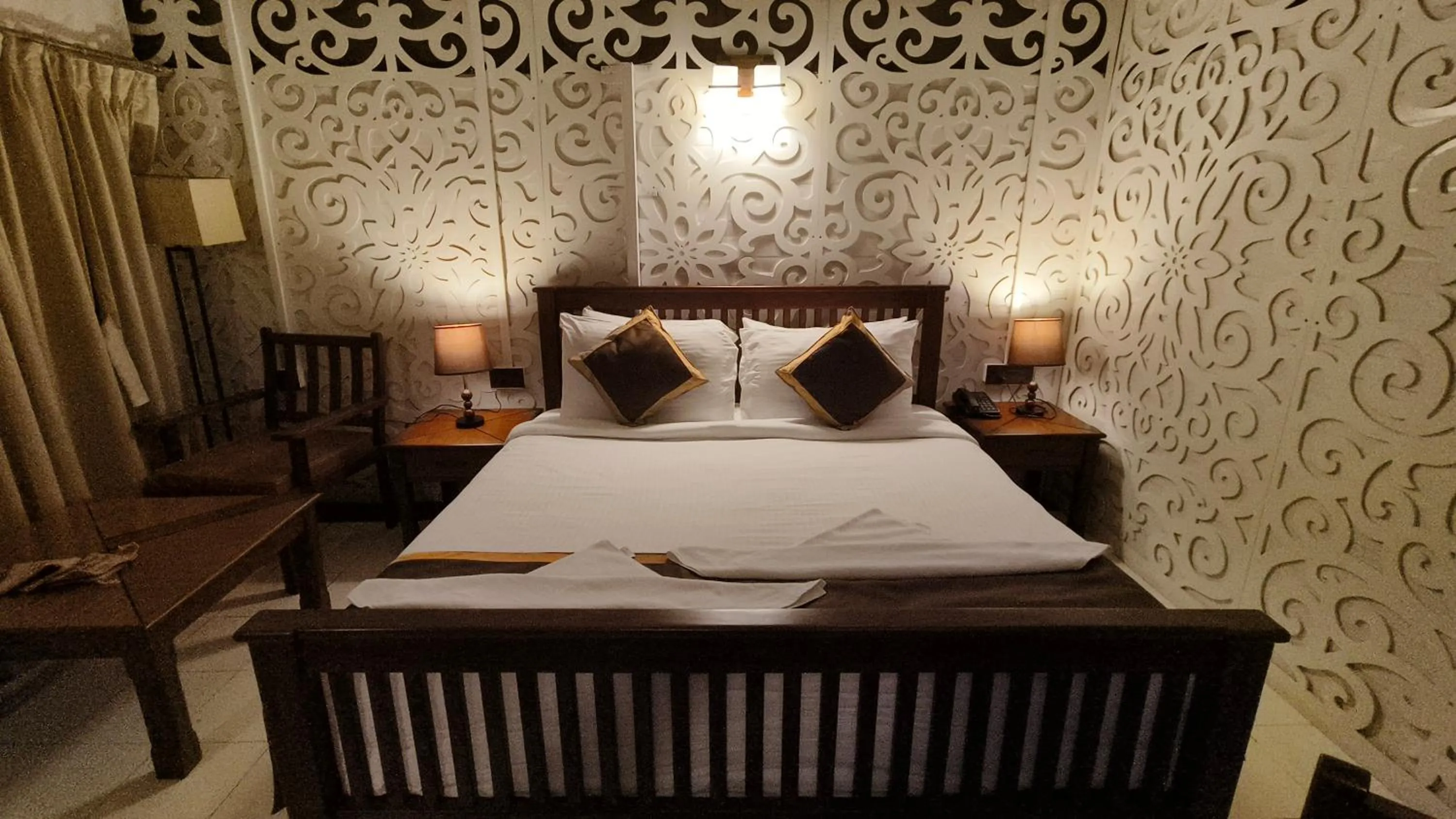 Bed in Luxury Amar Tree Resort