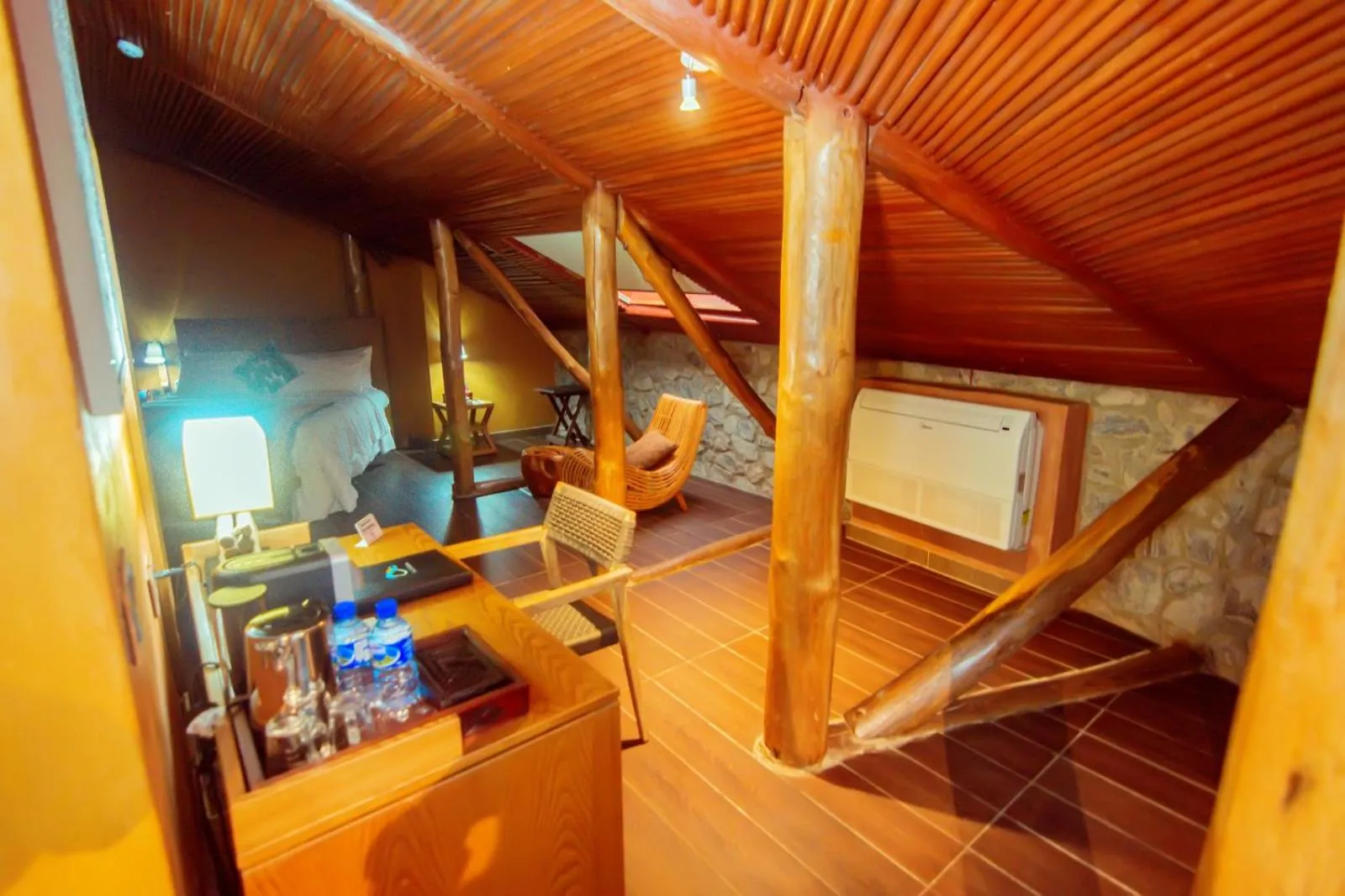 Seating area in Trois Ore Residences & Green Earth Bistro