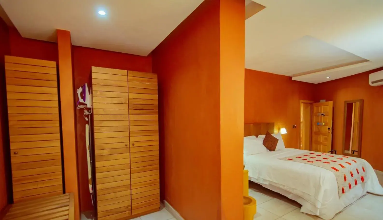 Bed in Trois Ore Residences & Green Earth Bistro Bed in Trois Ore Residences & Green Earth Bistro