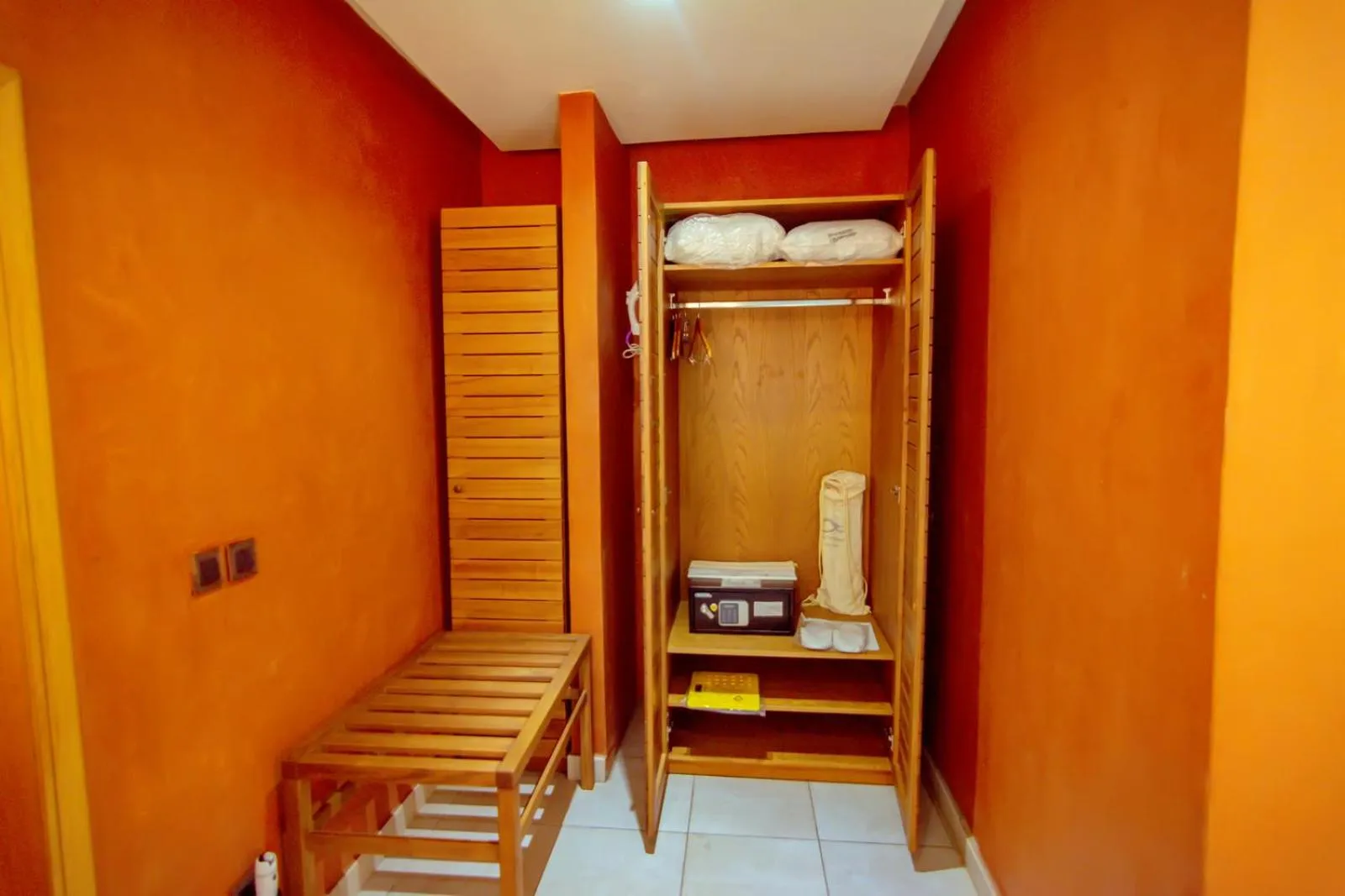 safe in Trois Ore Residences & Green Earth Bistro