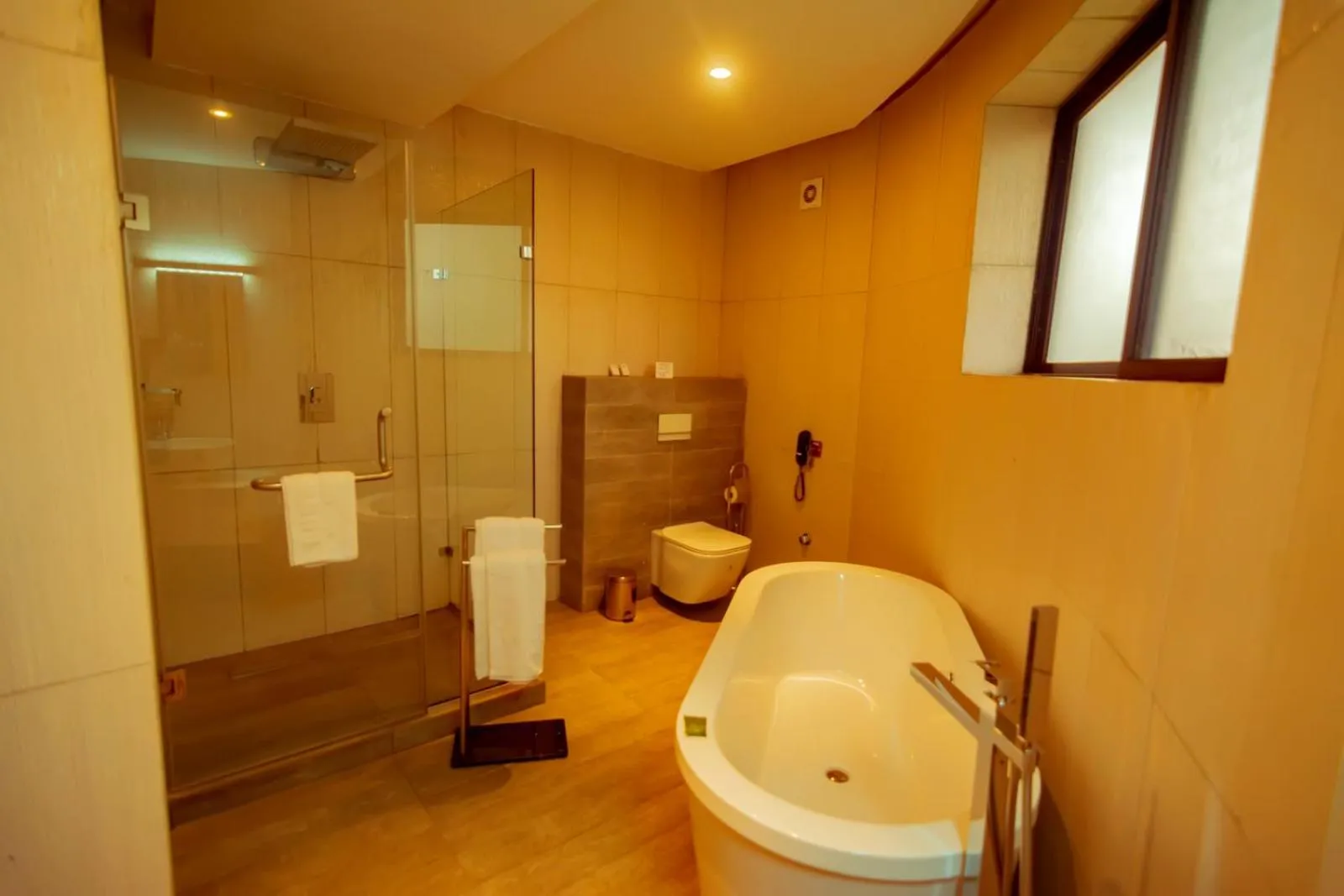 Bathroom in Trois Ore Residences & Green Earth Bistro