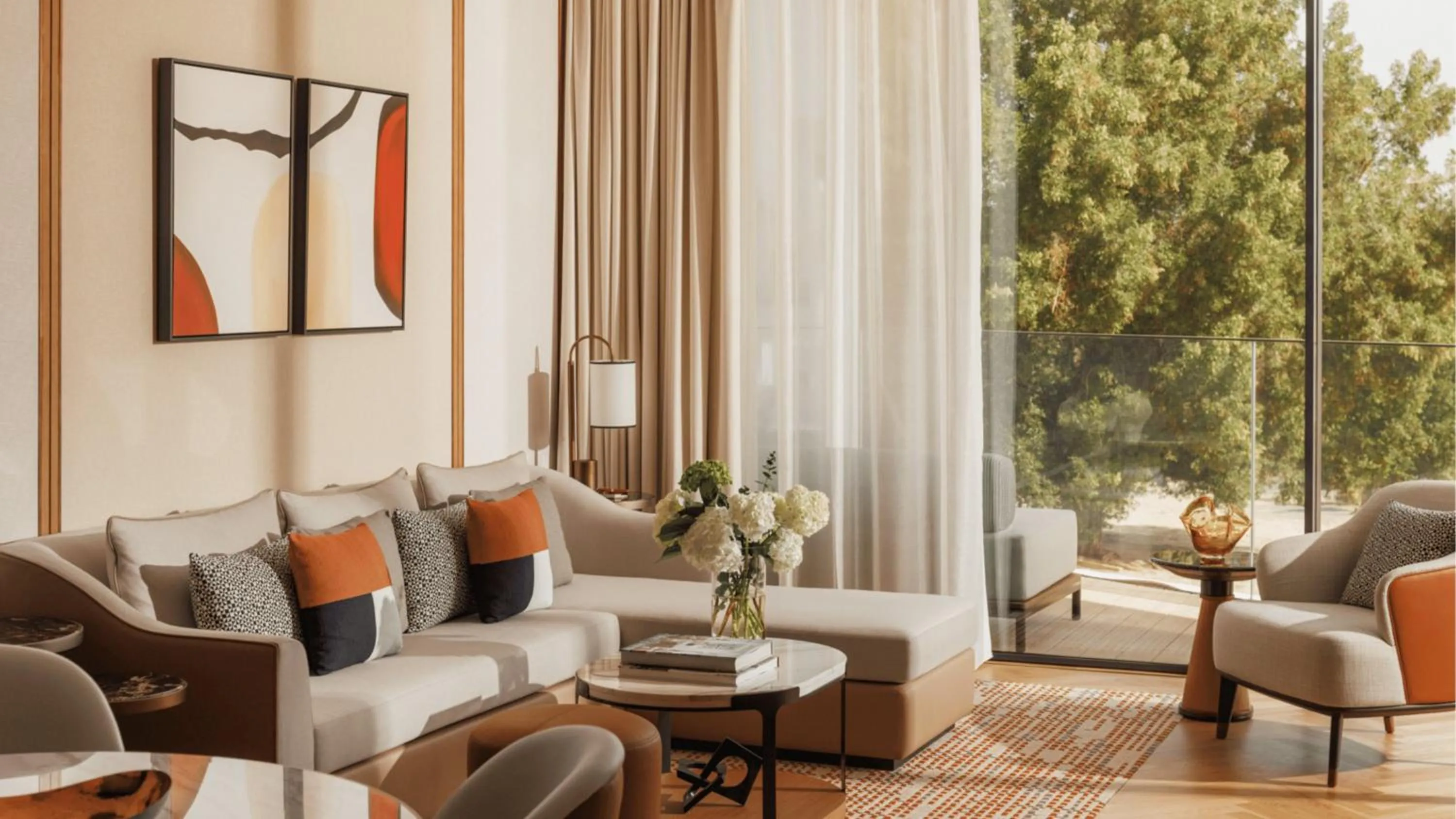 Living room in Jumeirah Residences Marsa Al Arab Dubai