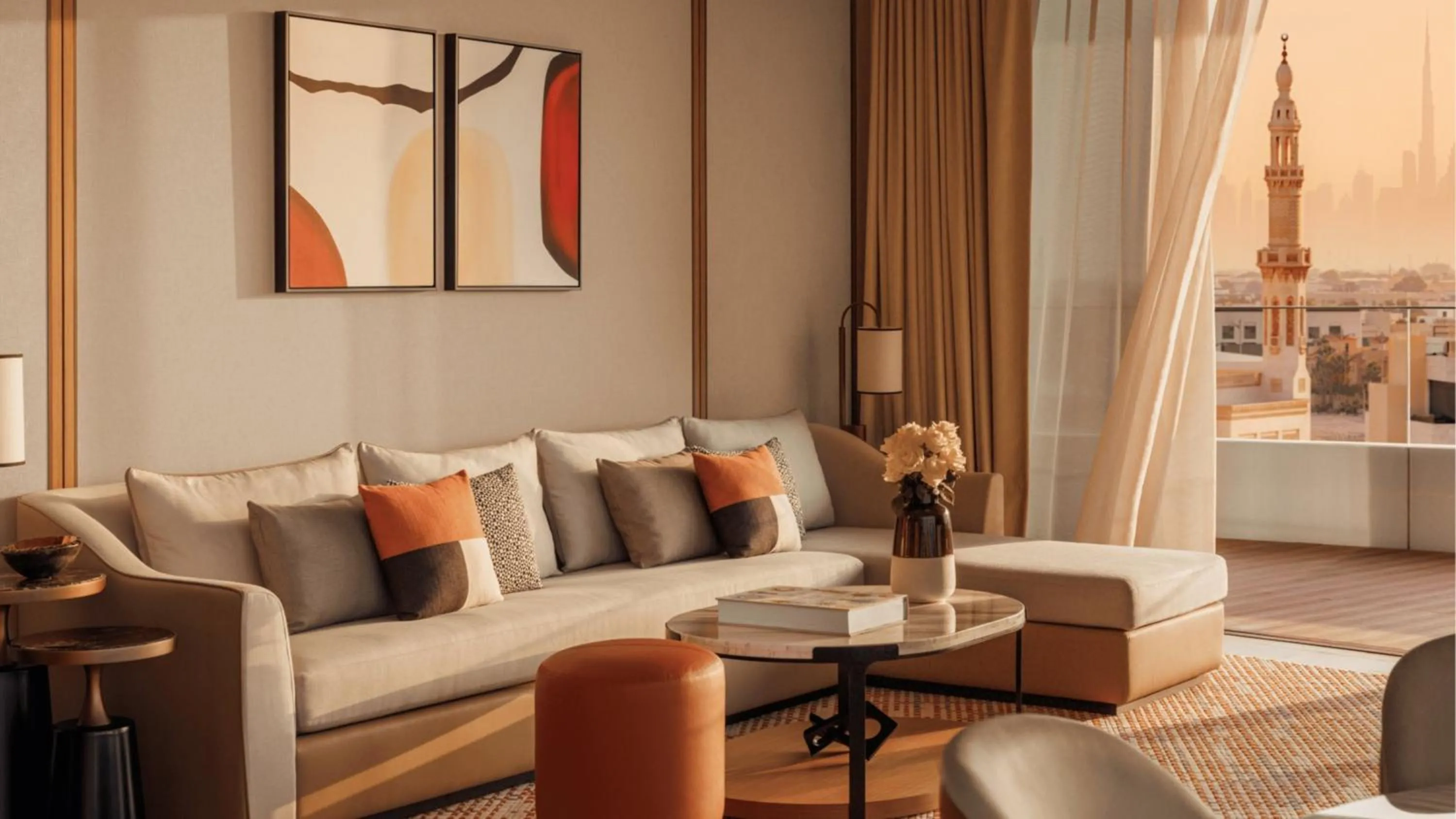 Living room in Jumeirah Residences Marsa Al Arab Dubai