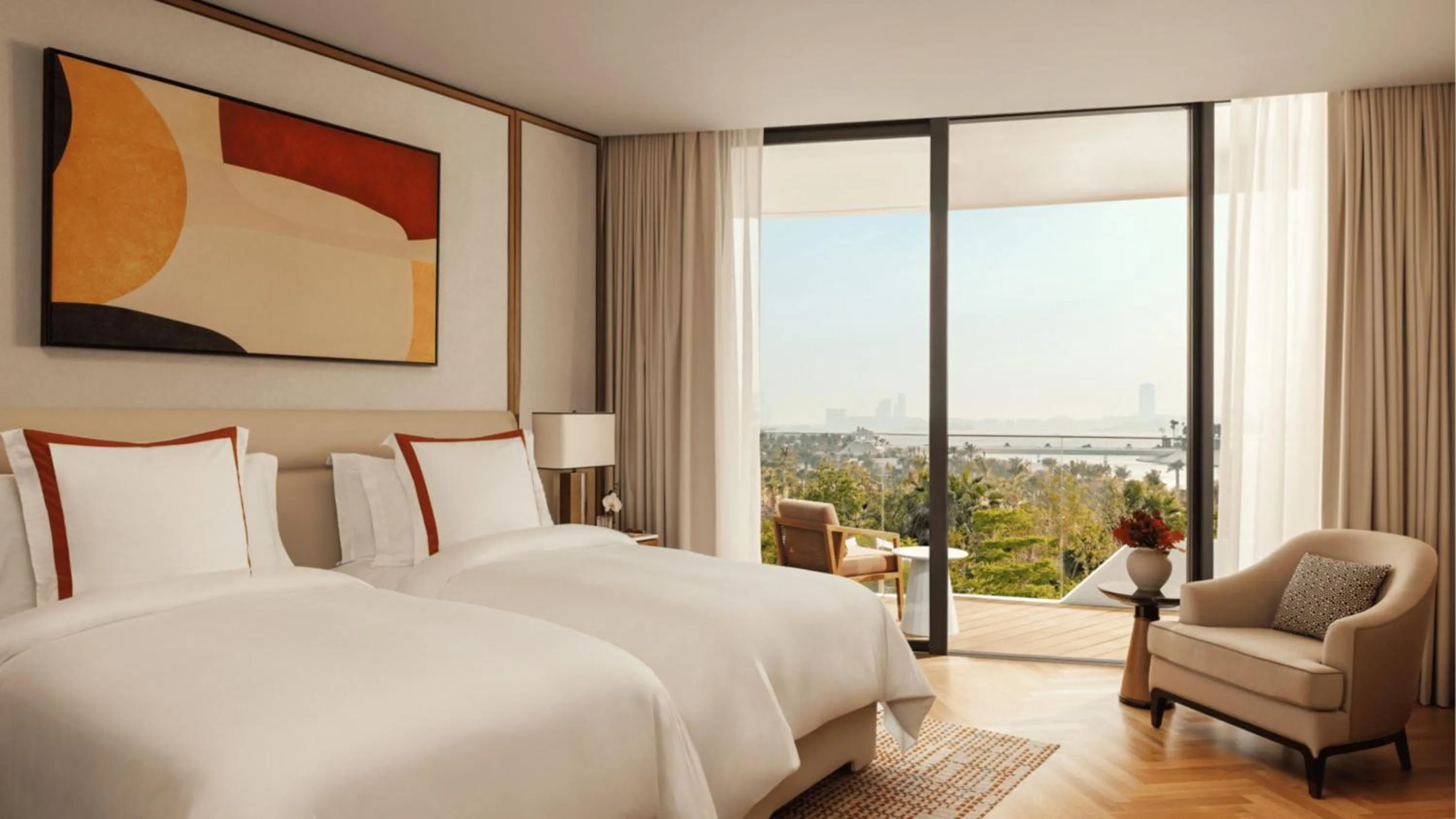 Bedroom, Bed in Jumeirah Residences Marsa Al Arab Dubai