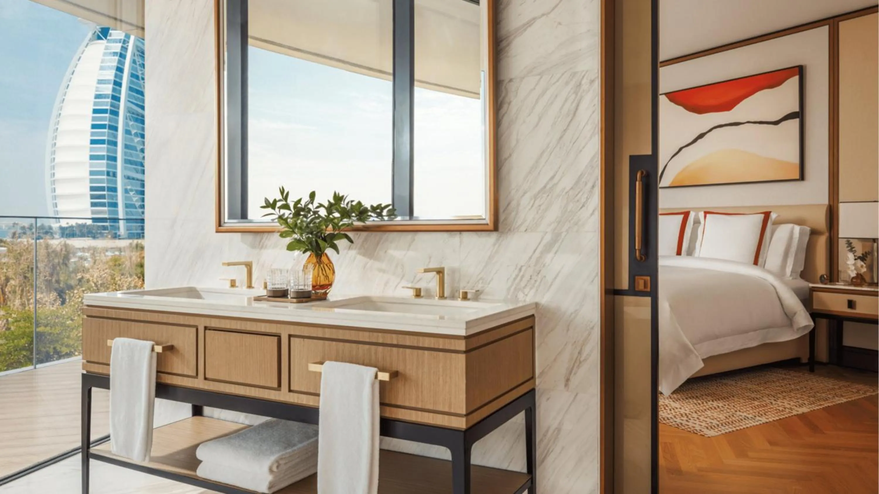 Bathroom in Jumeirah Residences Marsa Al Arab Dubai