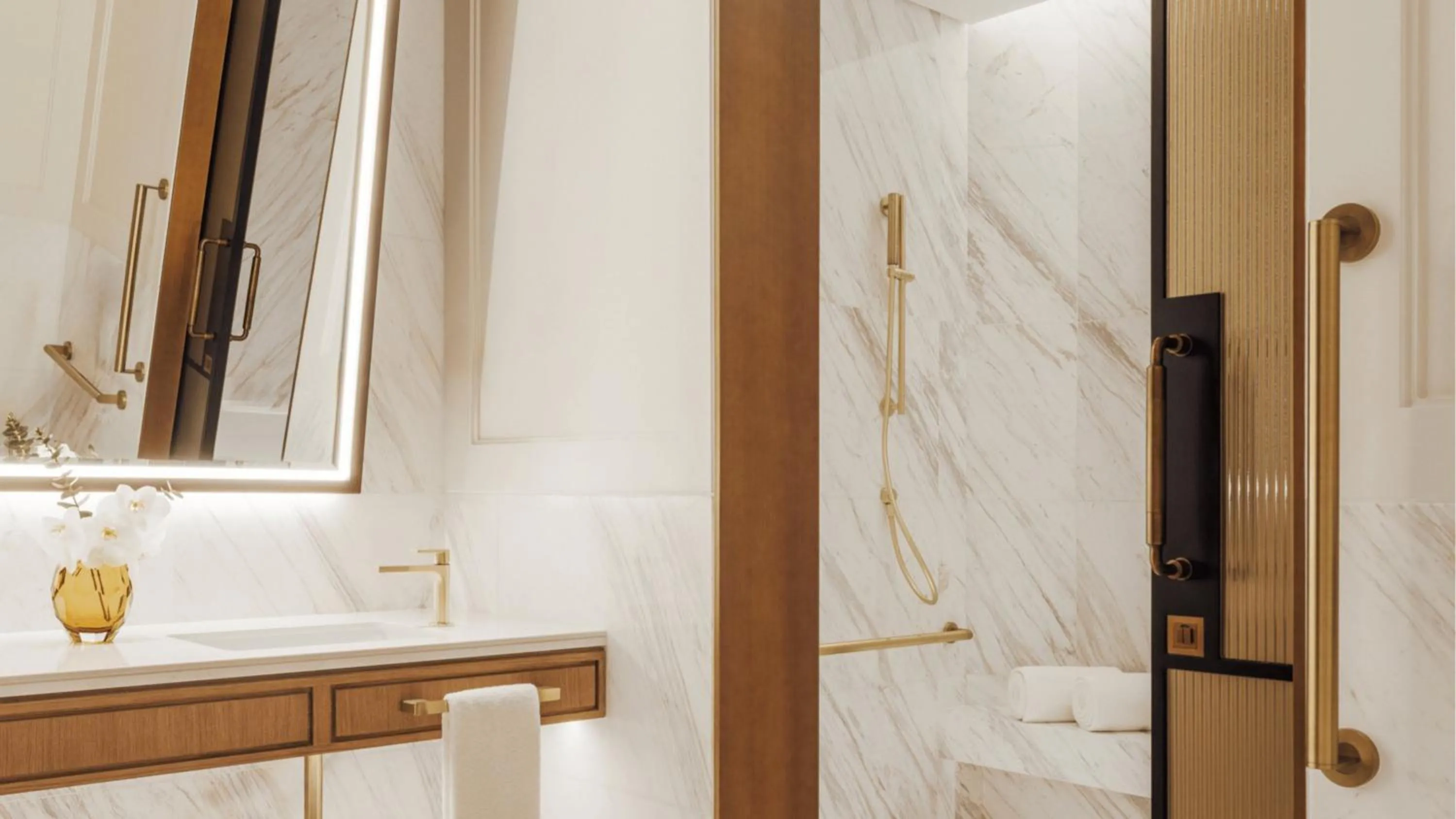 Toilet in Jumeirah Residences Marsa Al Arab Dubai