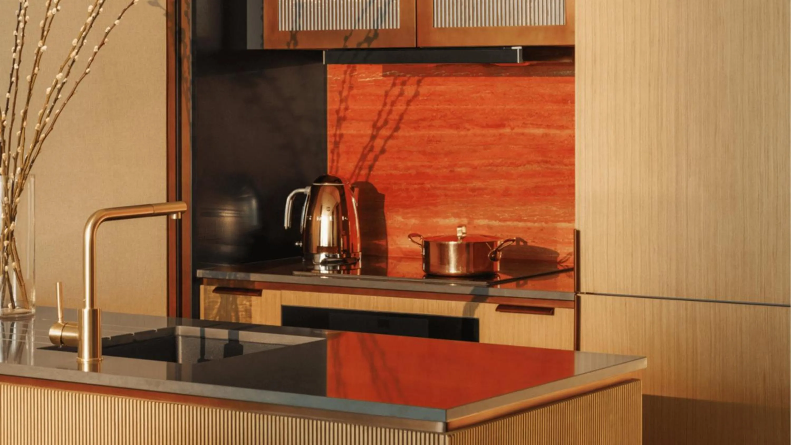 Kitchen or kitchenette in Jumeirah Residences Marsa Al Arab Dubai