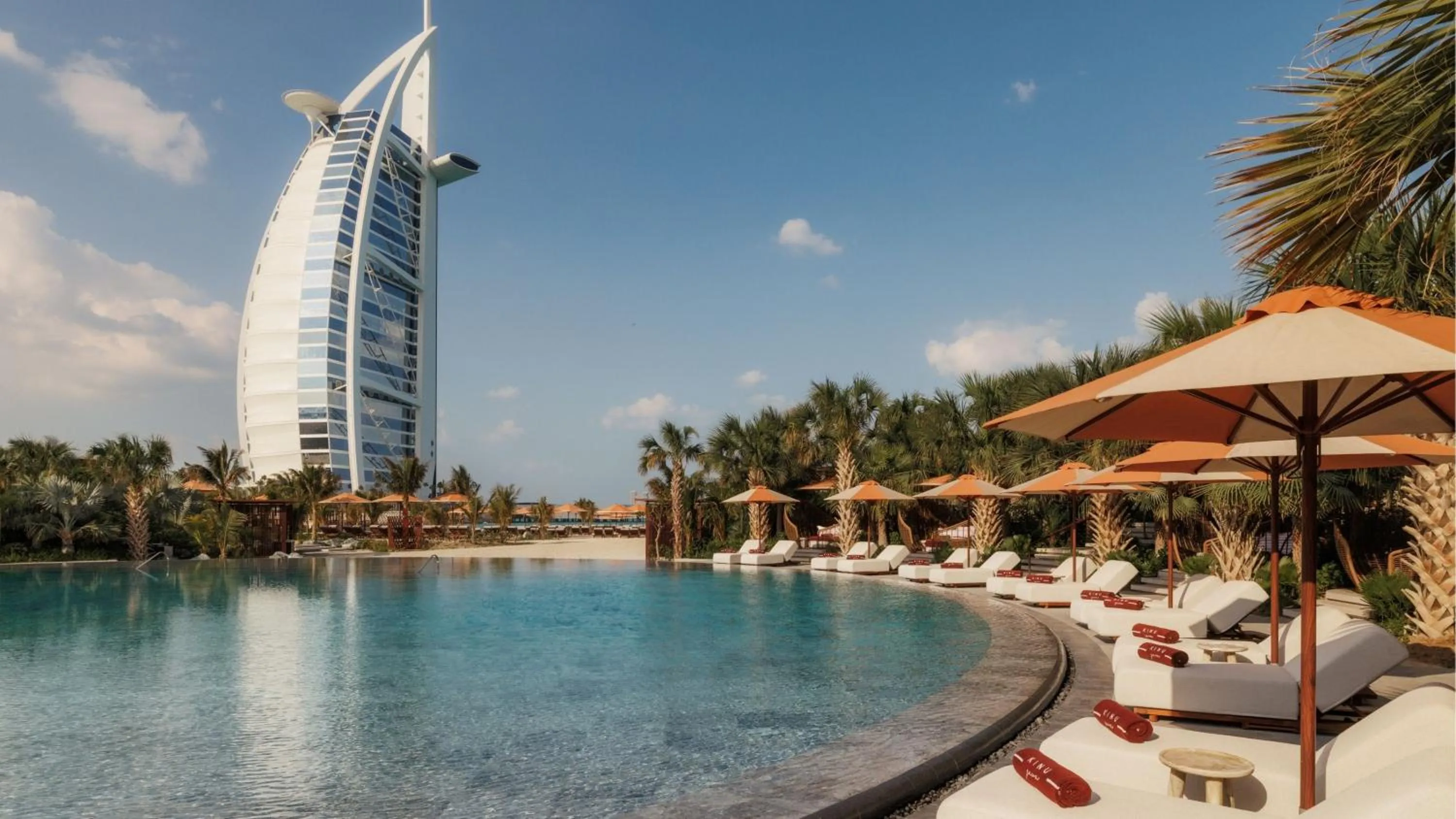 Swimming pool in Jumeirah Marsa Al Arab Dubai