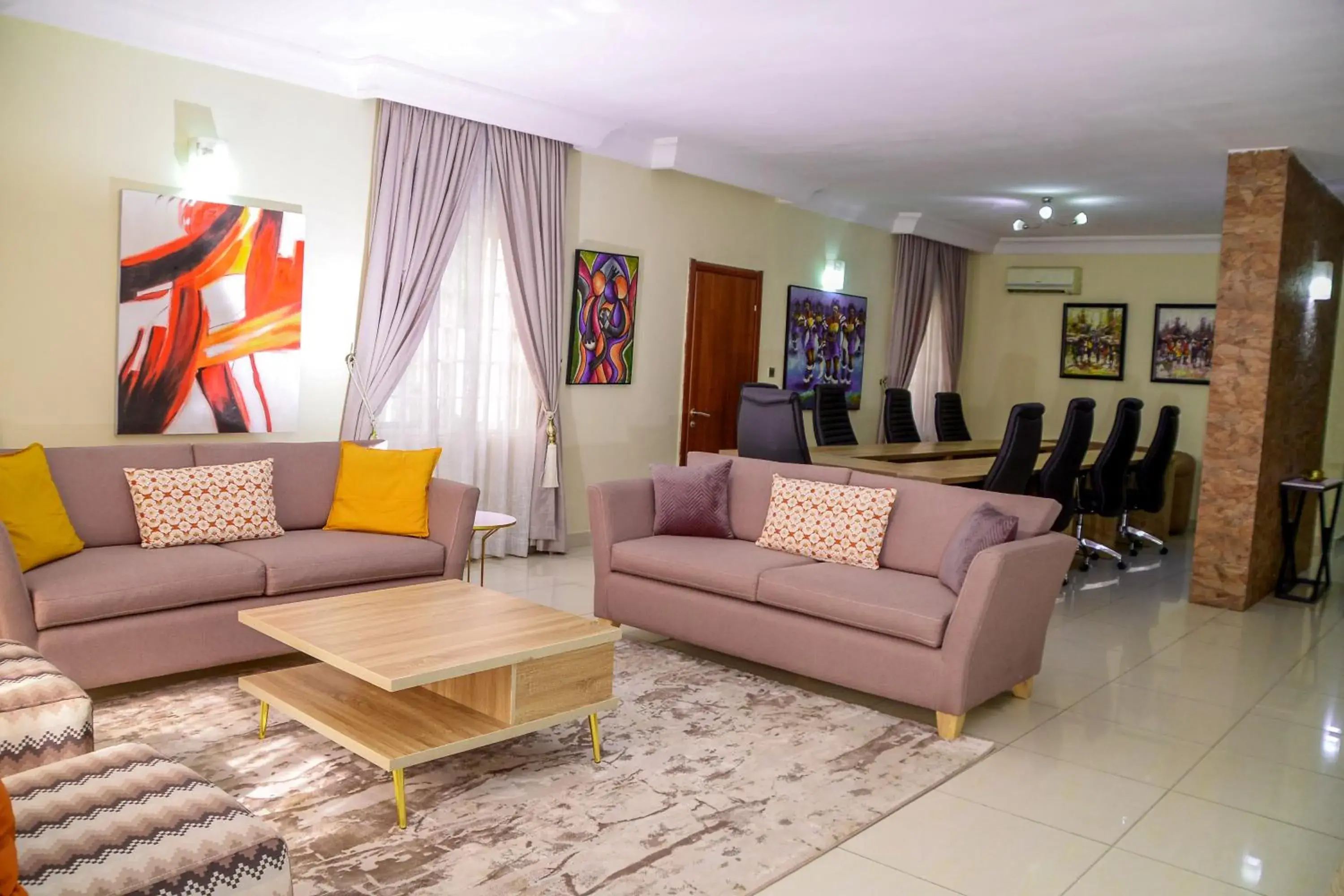 Living room in House 24 Living room in House 24