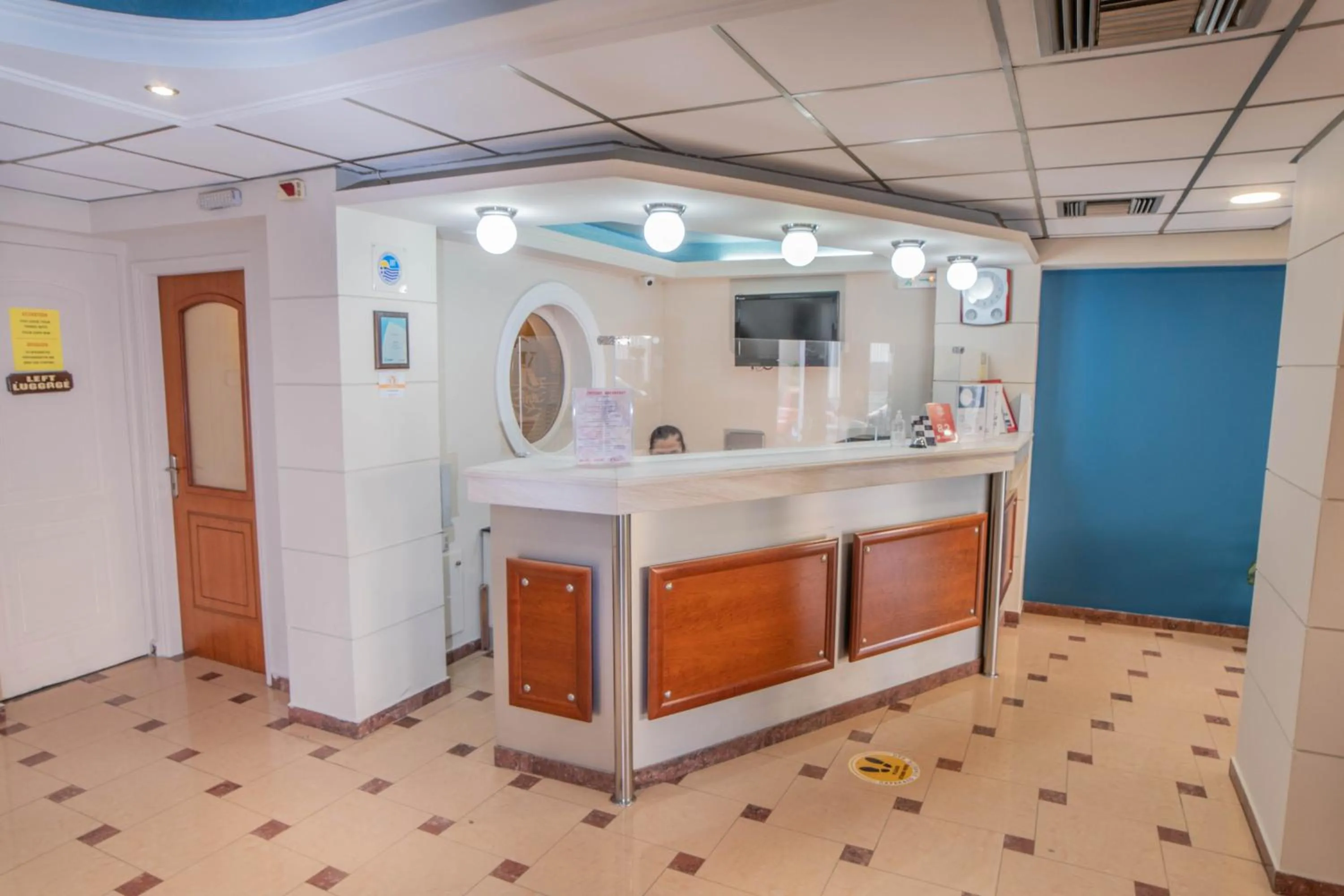 Lobby or reception in Anita Hotel