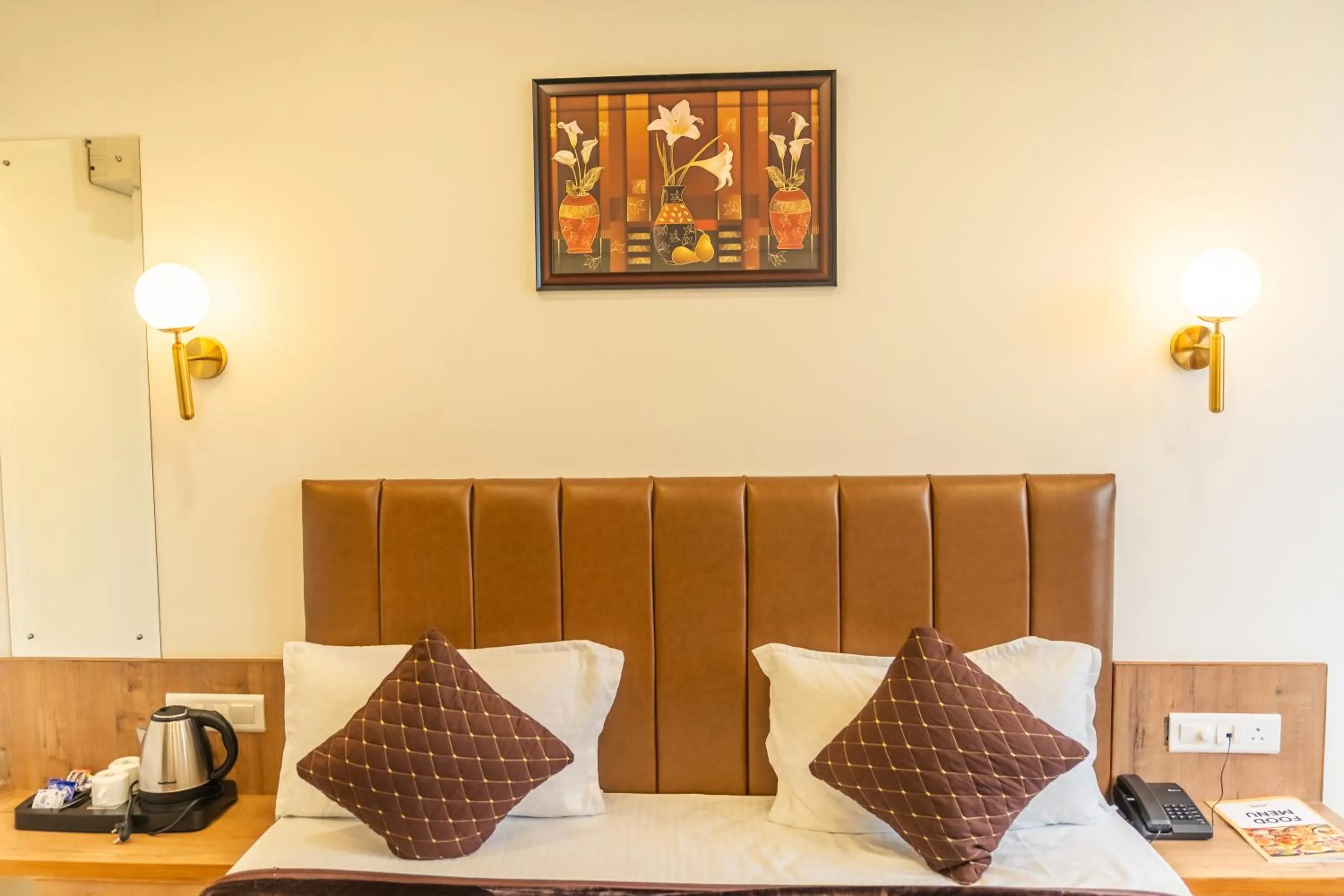 Bed in Hotel Park Hills