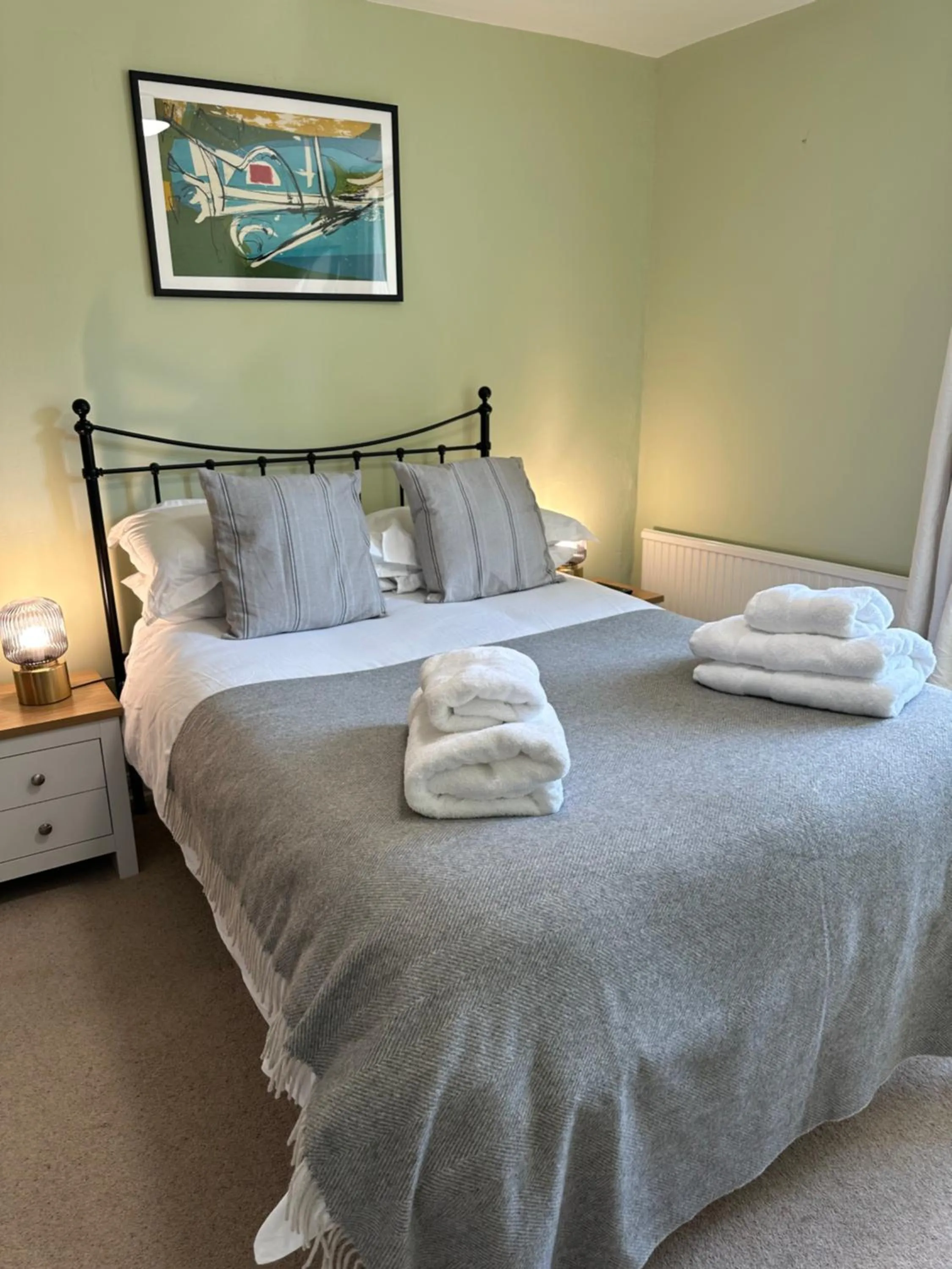 Bed in The Old Bakehouse