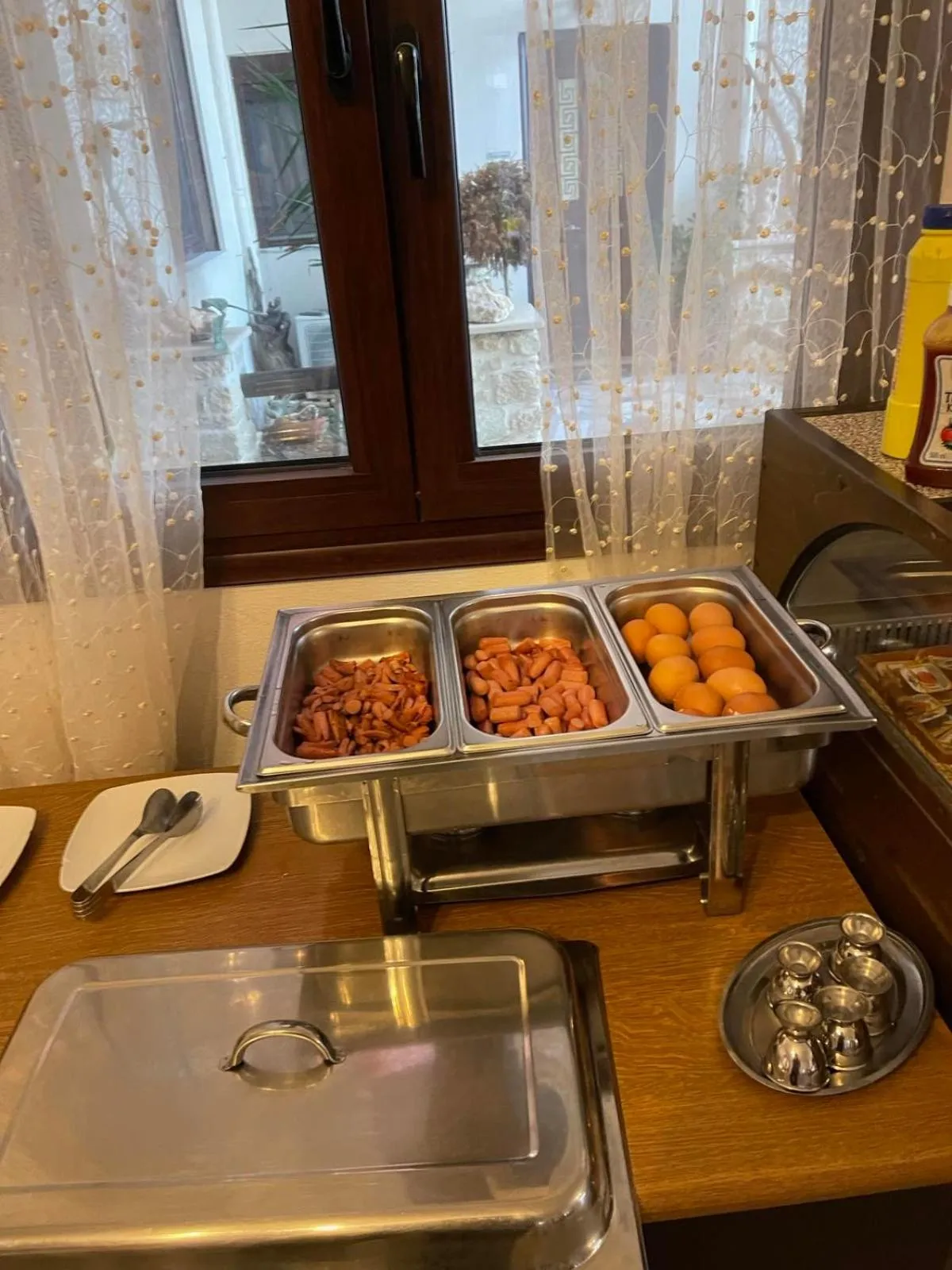 Buffet breakfast in Alexander Beach Hotel