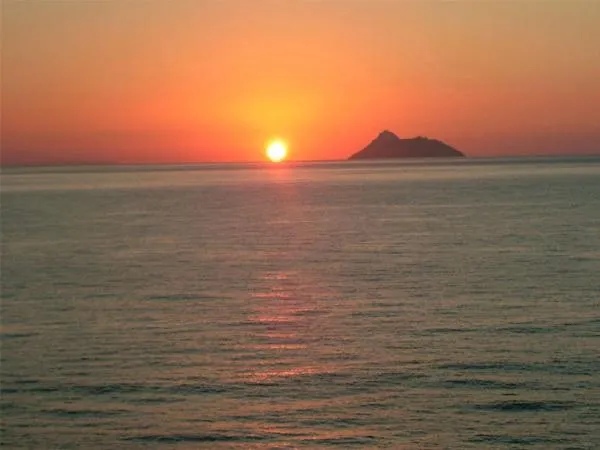 Sunset in Alexander Beach Hotel