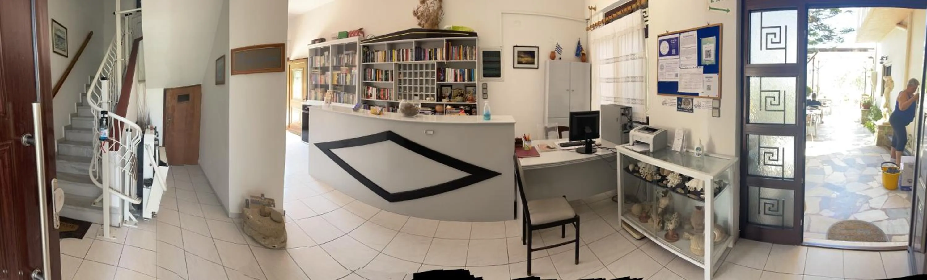 Lobby or reception in Alexander Beach Hotel