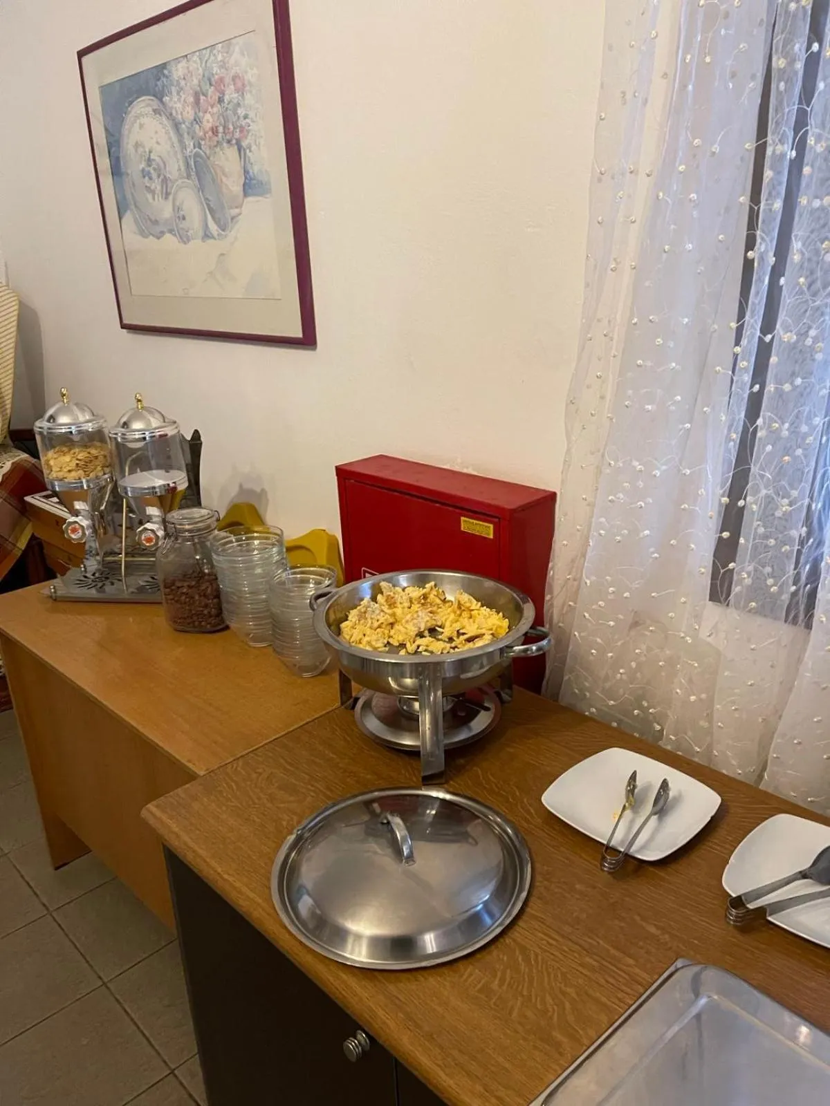 Buffet breakfast in Alexander Beach Hotel