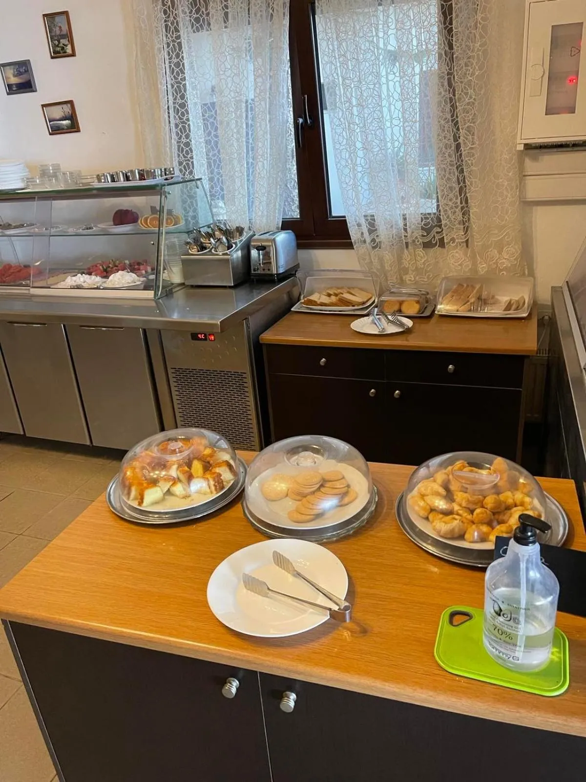 Buffet breakfast in Alexander Beach Hotel