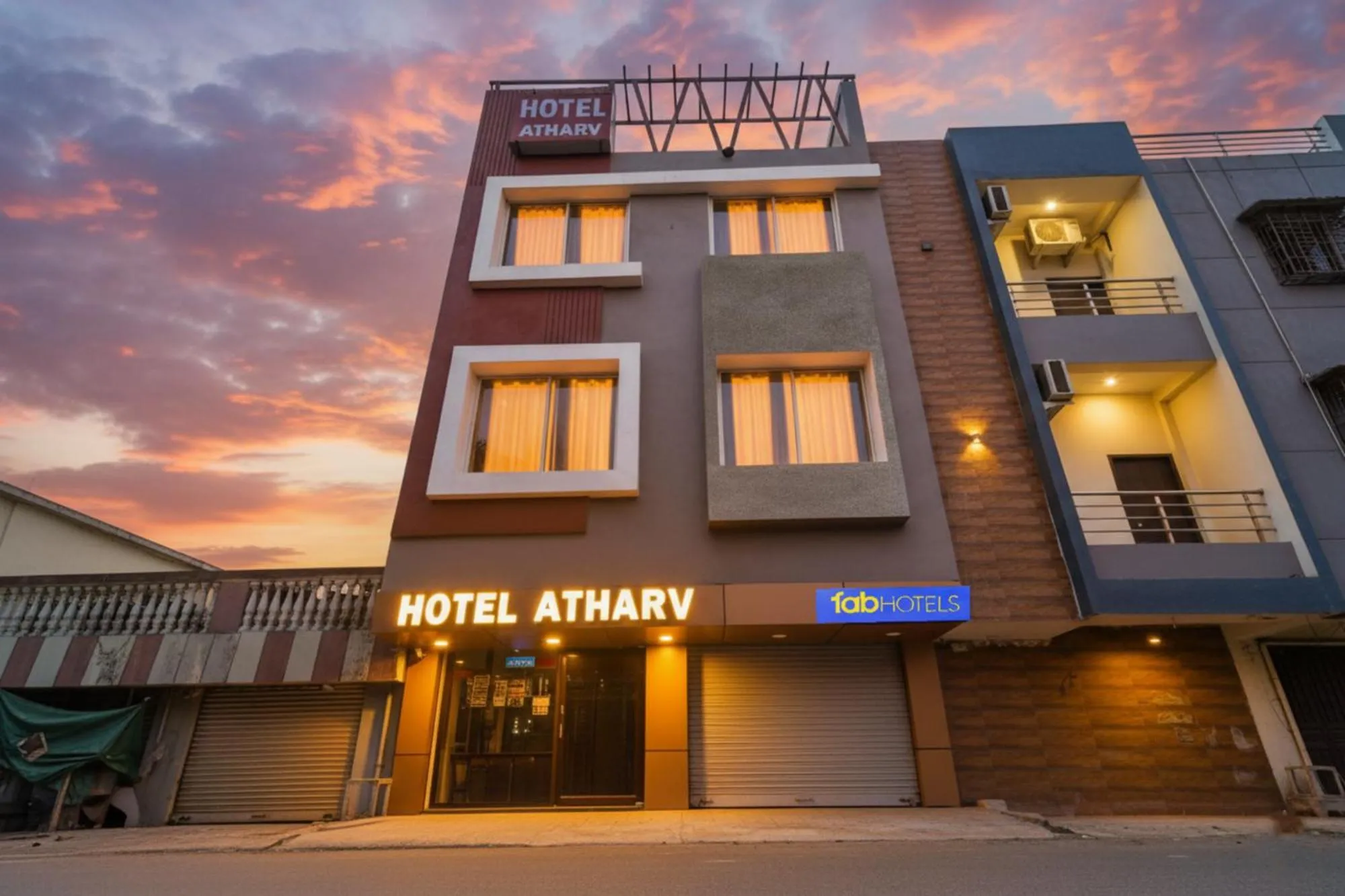 Property building in FabHotel Atharv