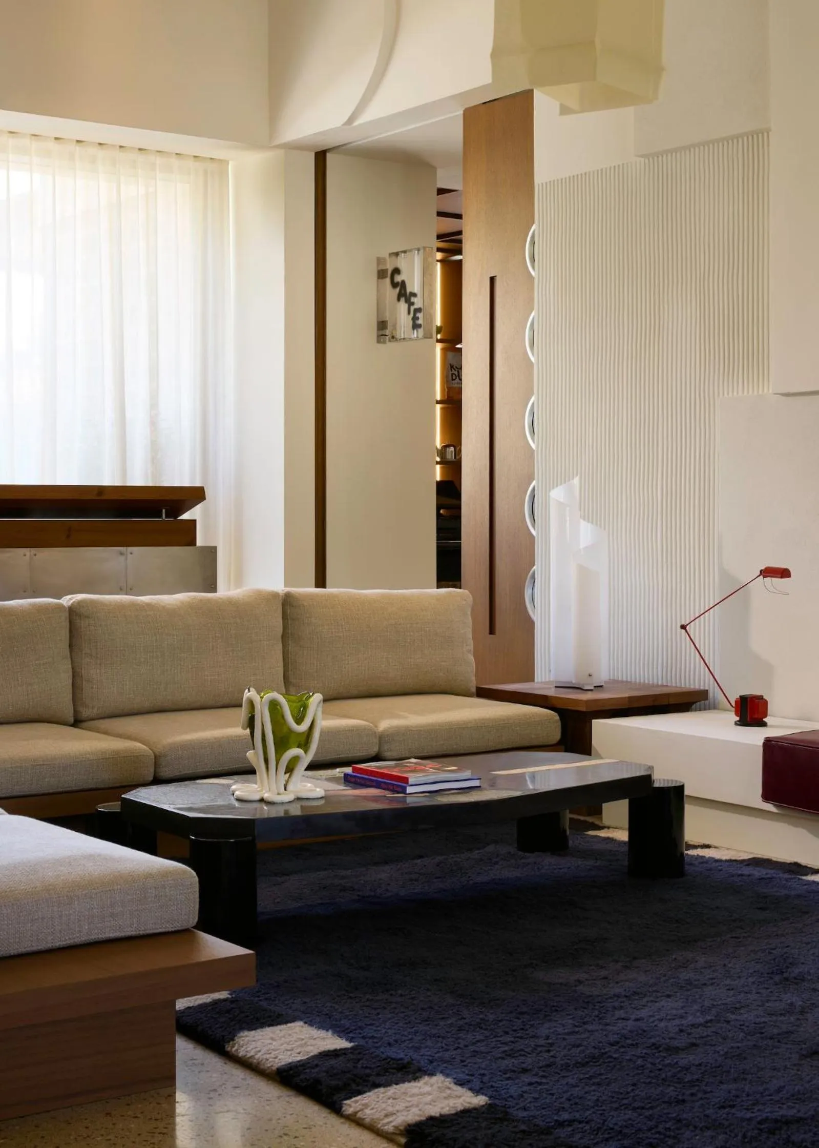 Communal lounge/ TV room in Ace Hotel & Swim Club Athens