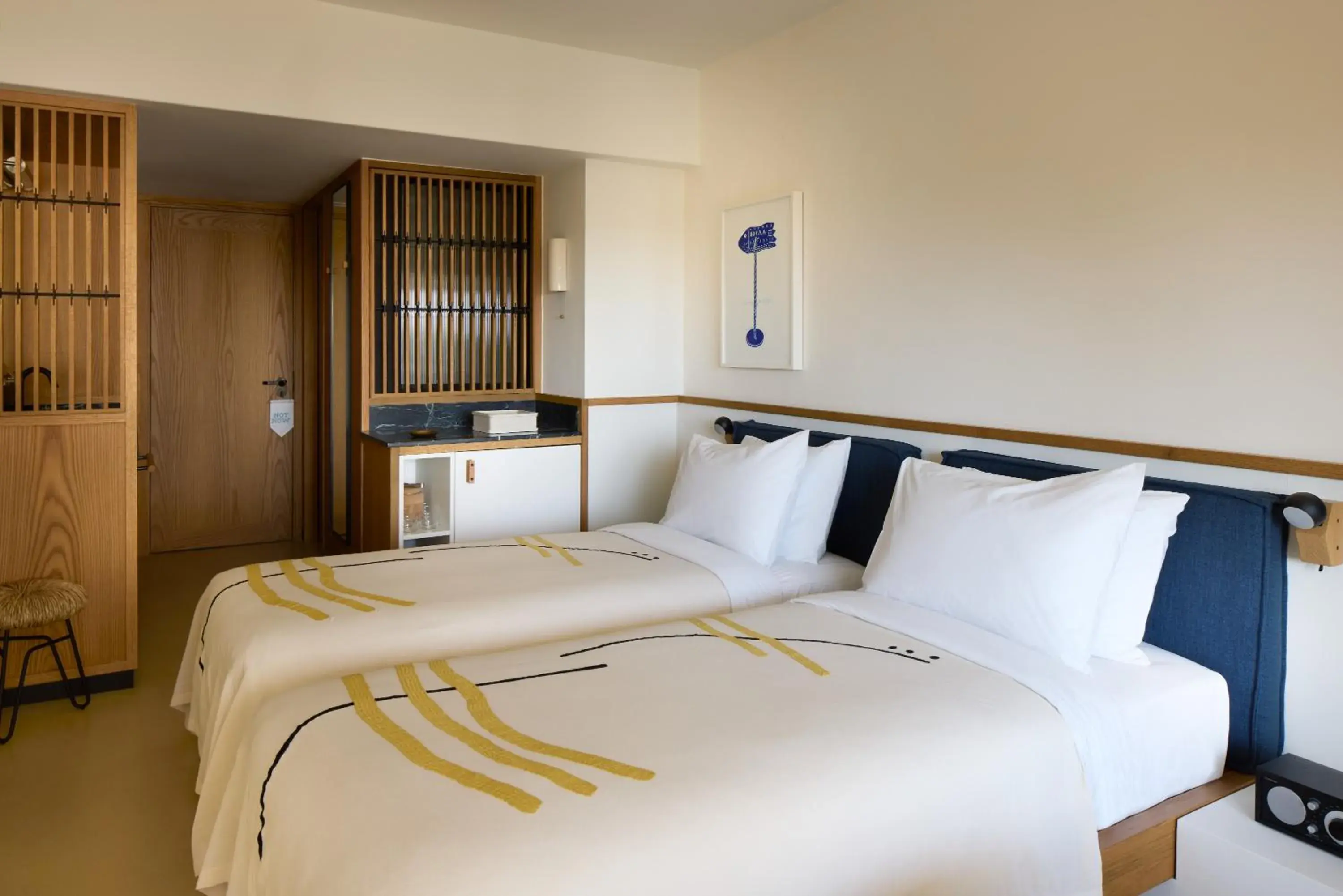 Deluxe Twin Room in Ace Hotel & Swim Club Athens Deluxe Twin Room in Ace Hotel & Swim Club Athens