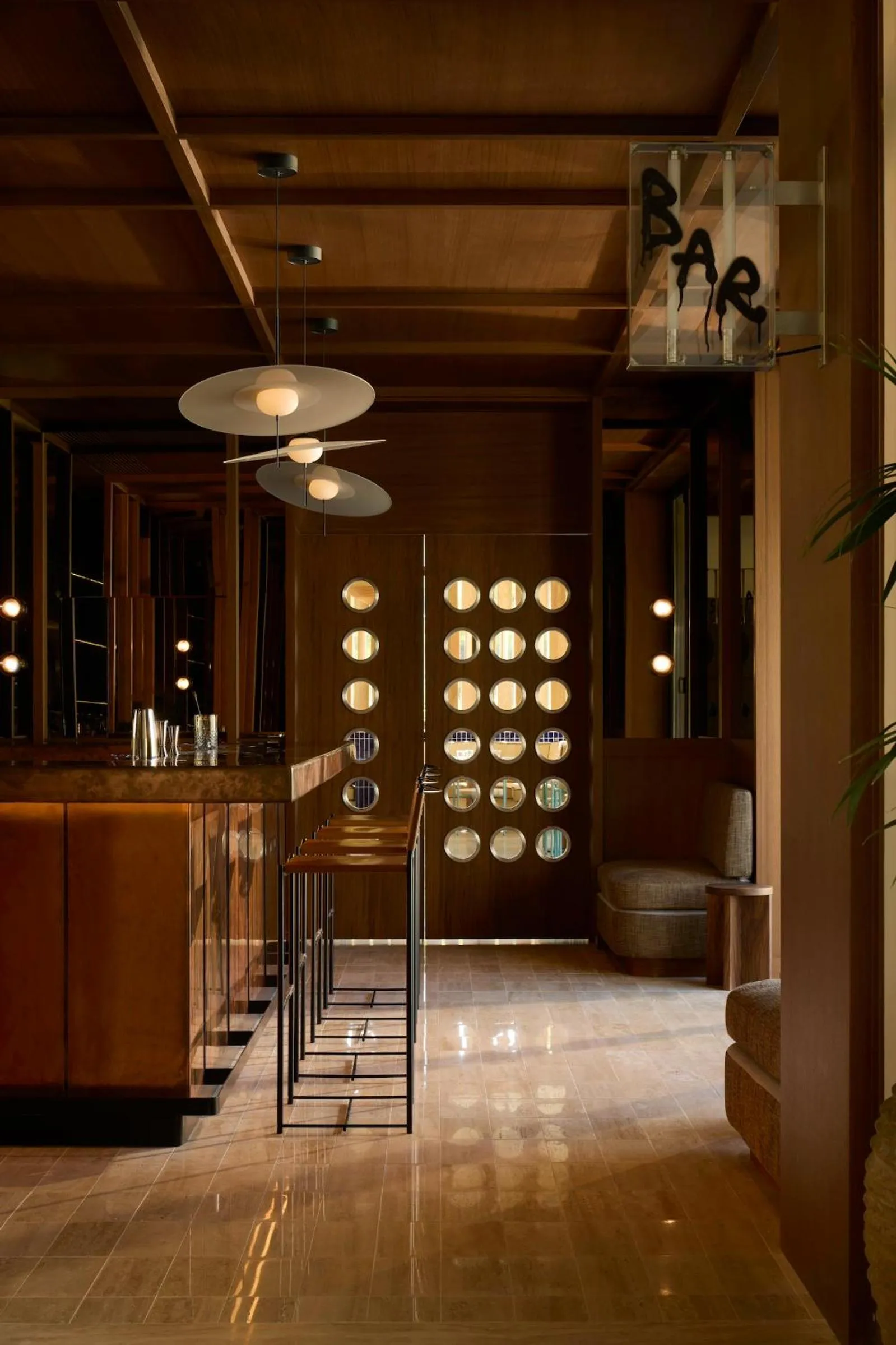 Lounge or bar in Ace Hotel & Swim Club Athens