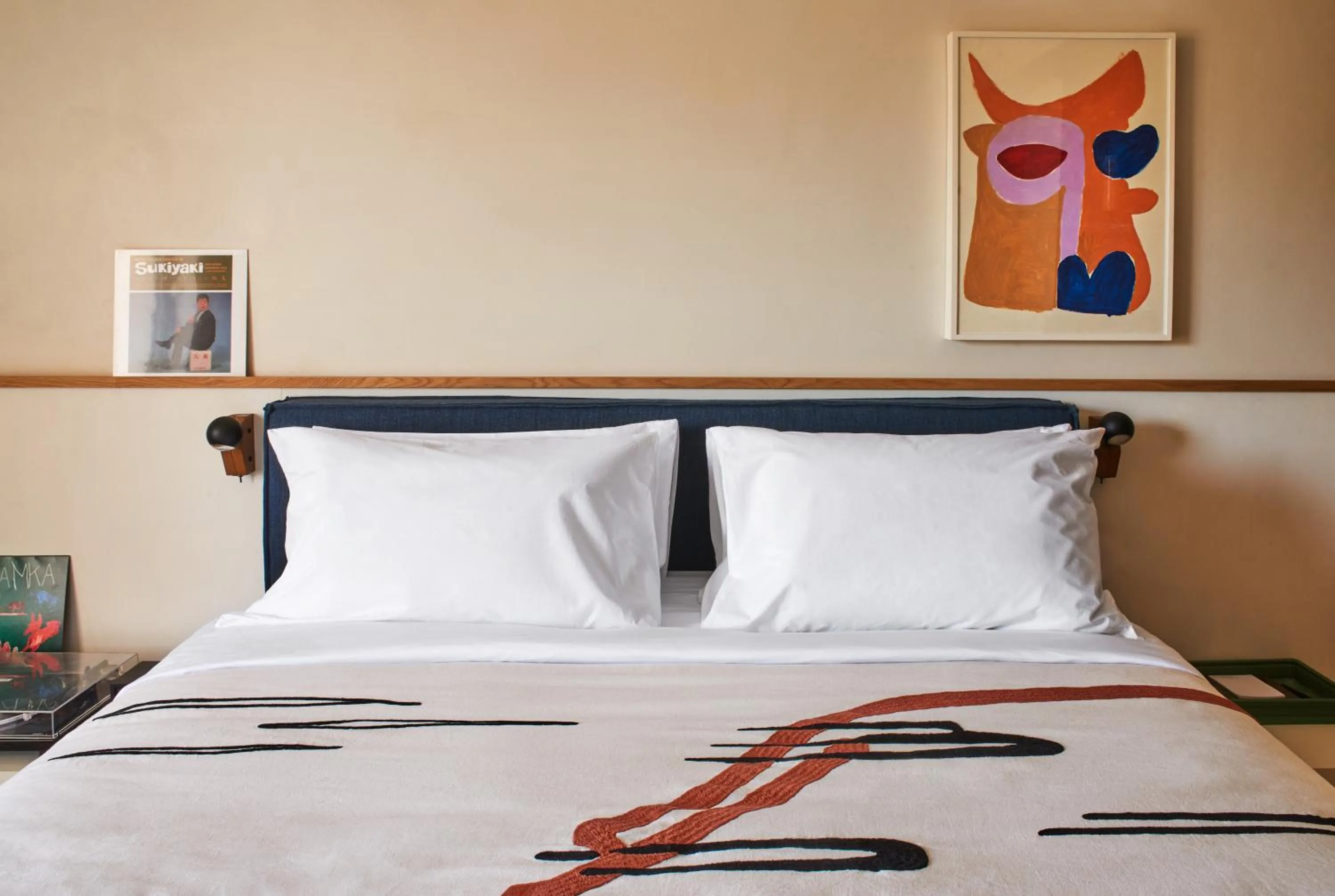 Bed in Ace Hotel & Swim Club Athens
